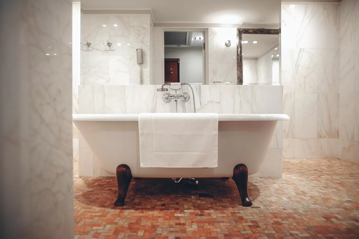 Bathroom in Leopolis Hotel