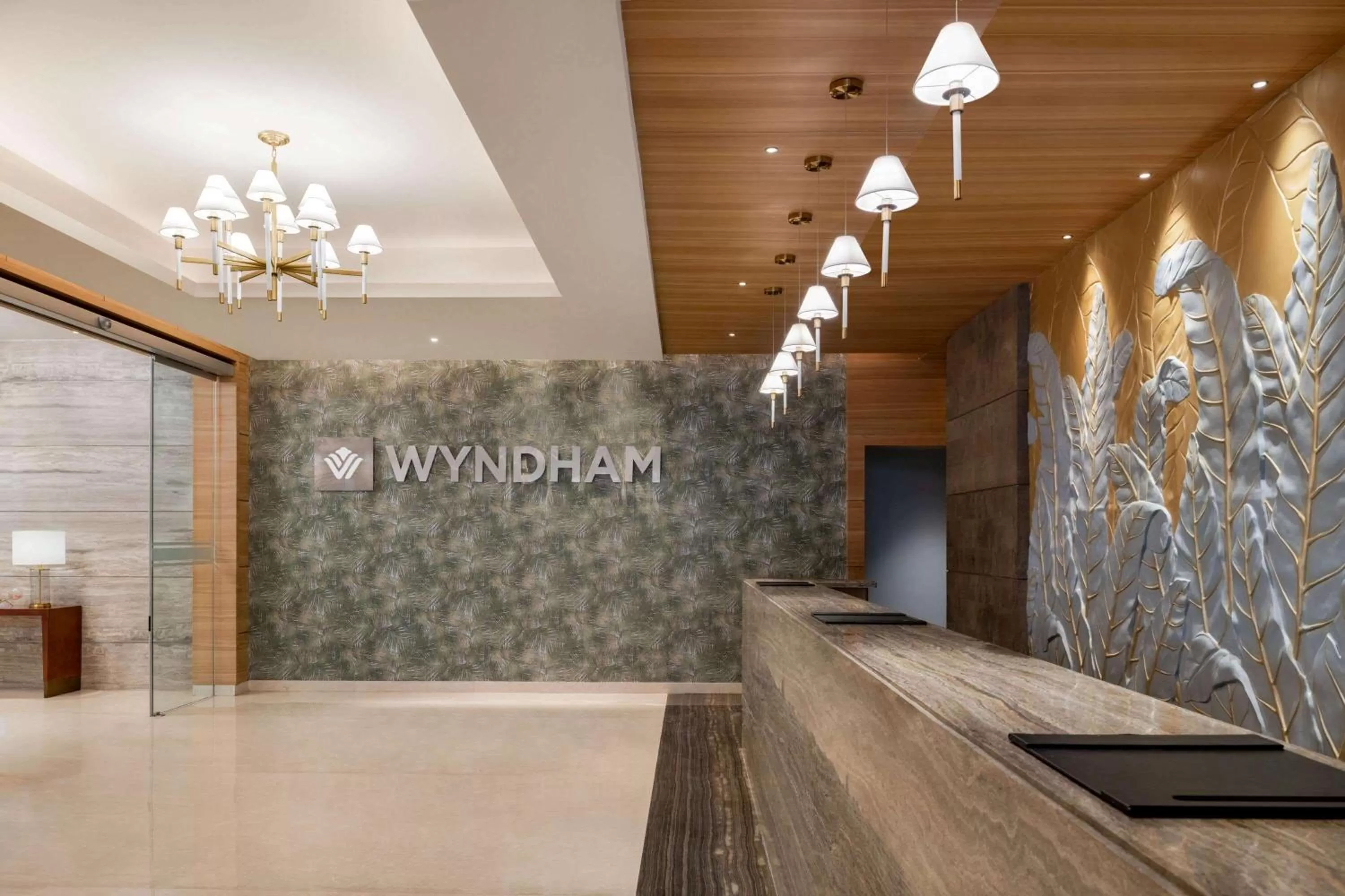 Lobby or reception in Wyndham Chandigarh Mohali