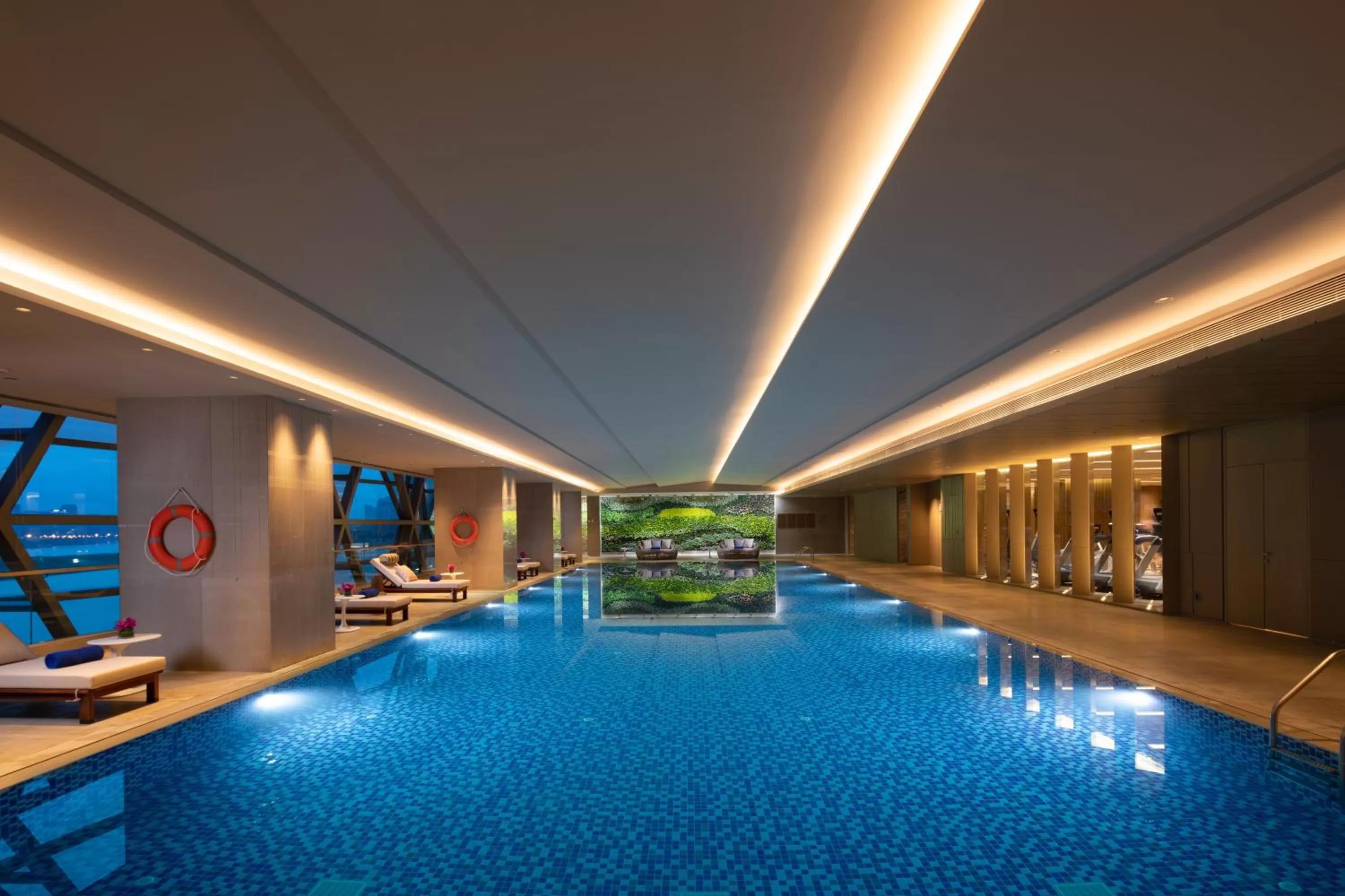 Swimming pool in InterContinental Quanzhou by IHG