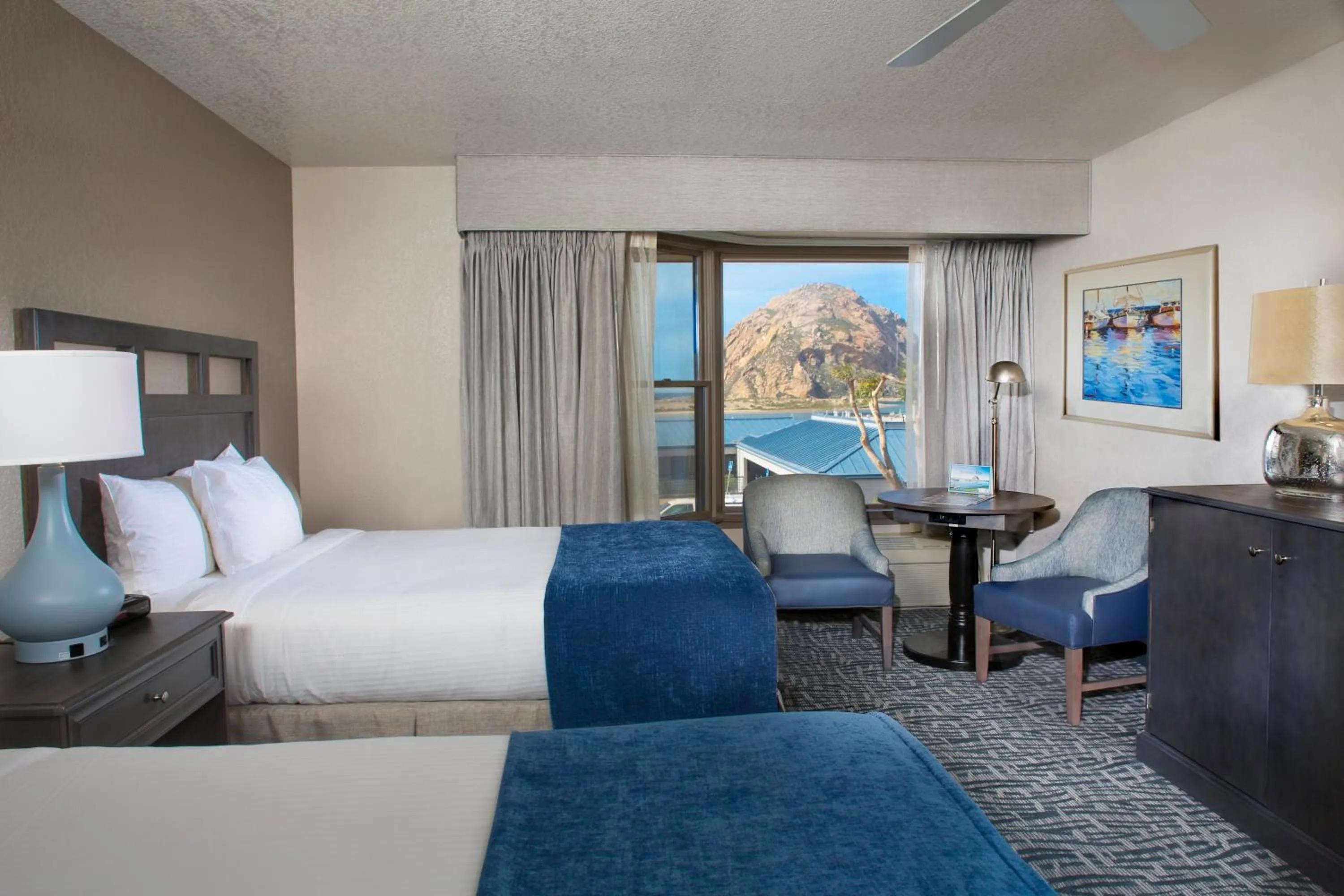 Bed in Blue Sail Inn