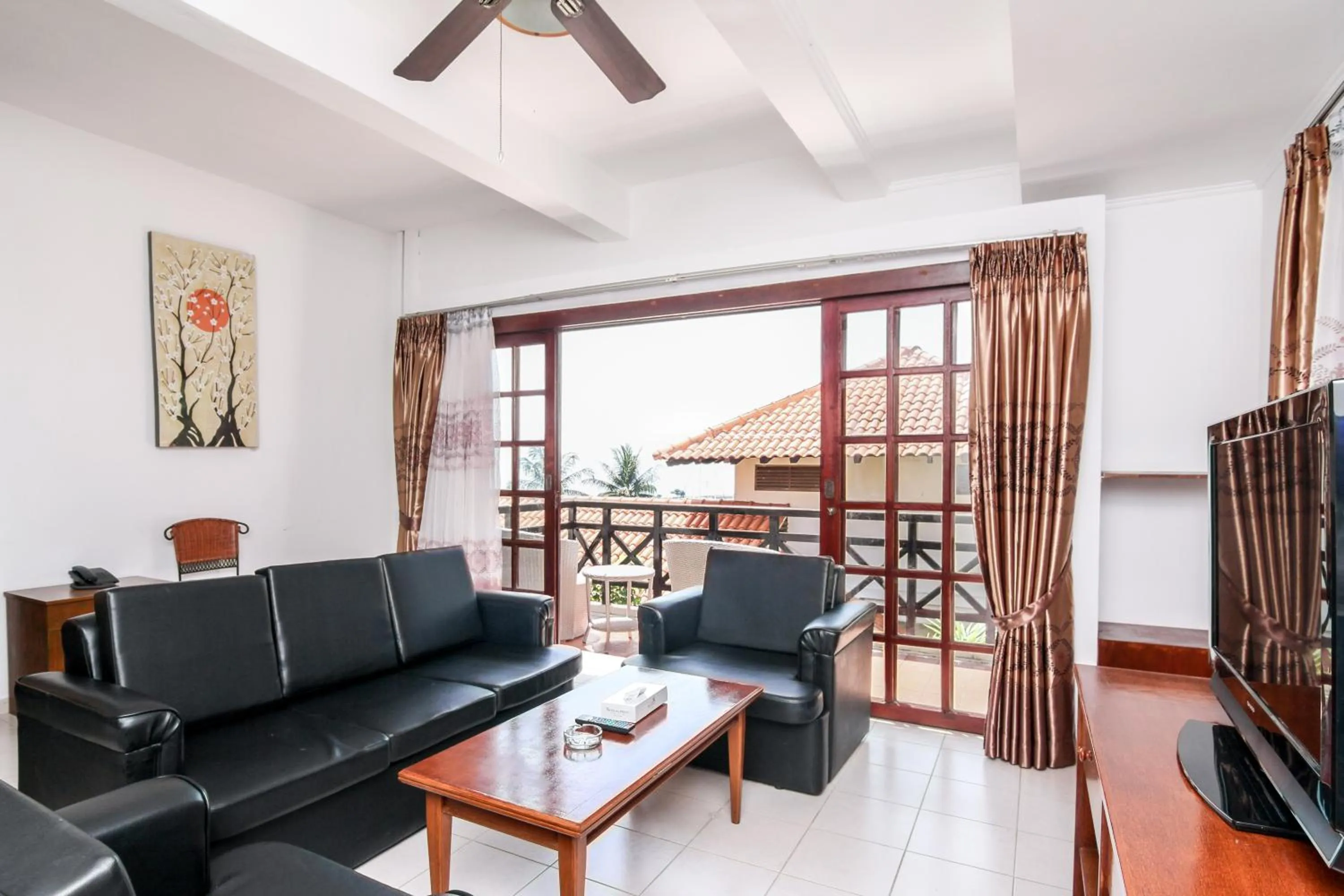 Balcony/Terrace in Nongsa Point Marina