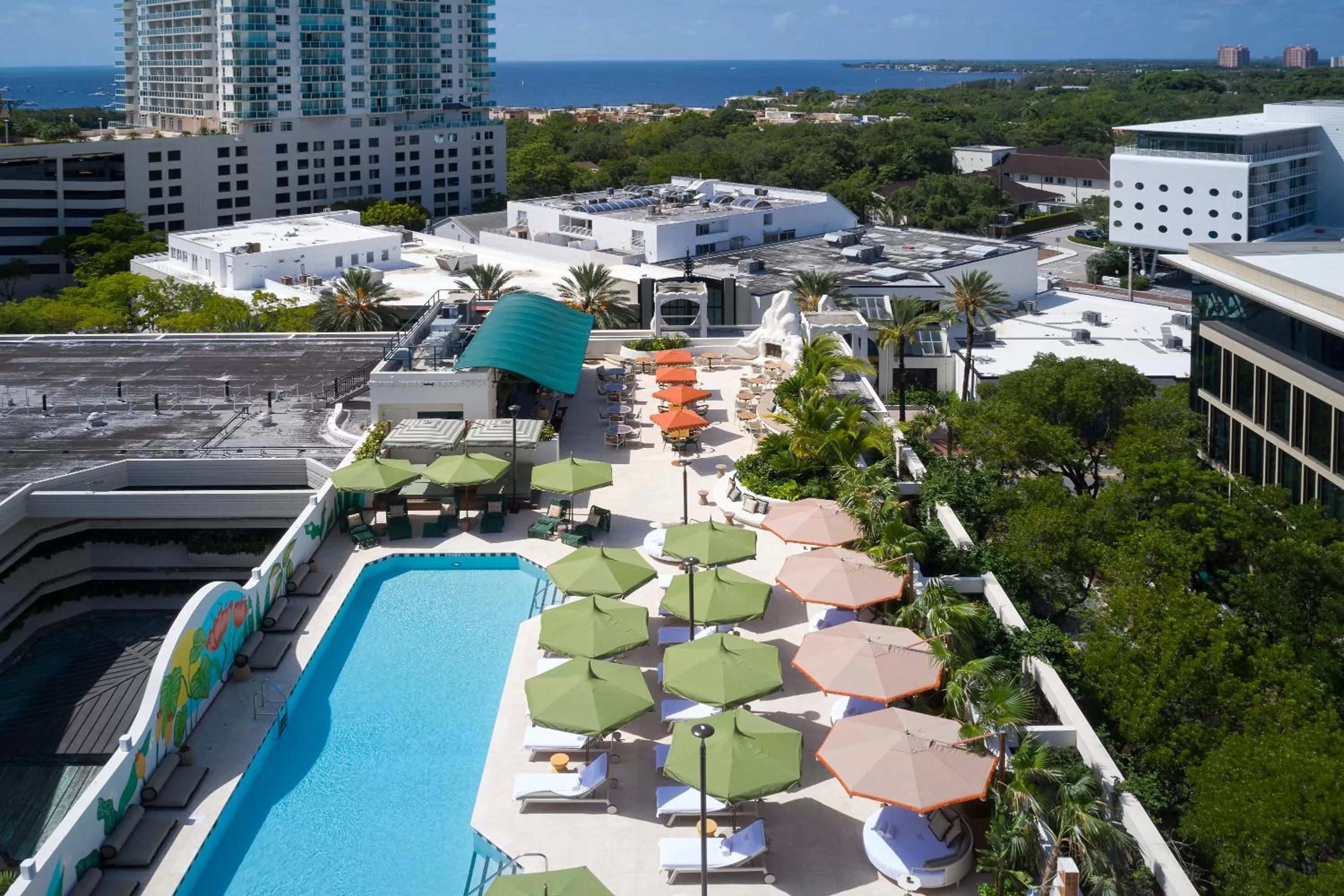 Pool view in Mayfair House Hotel & Garden