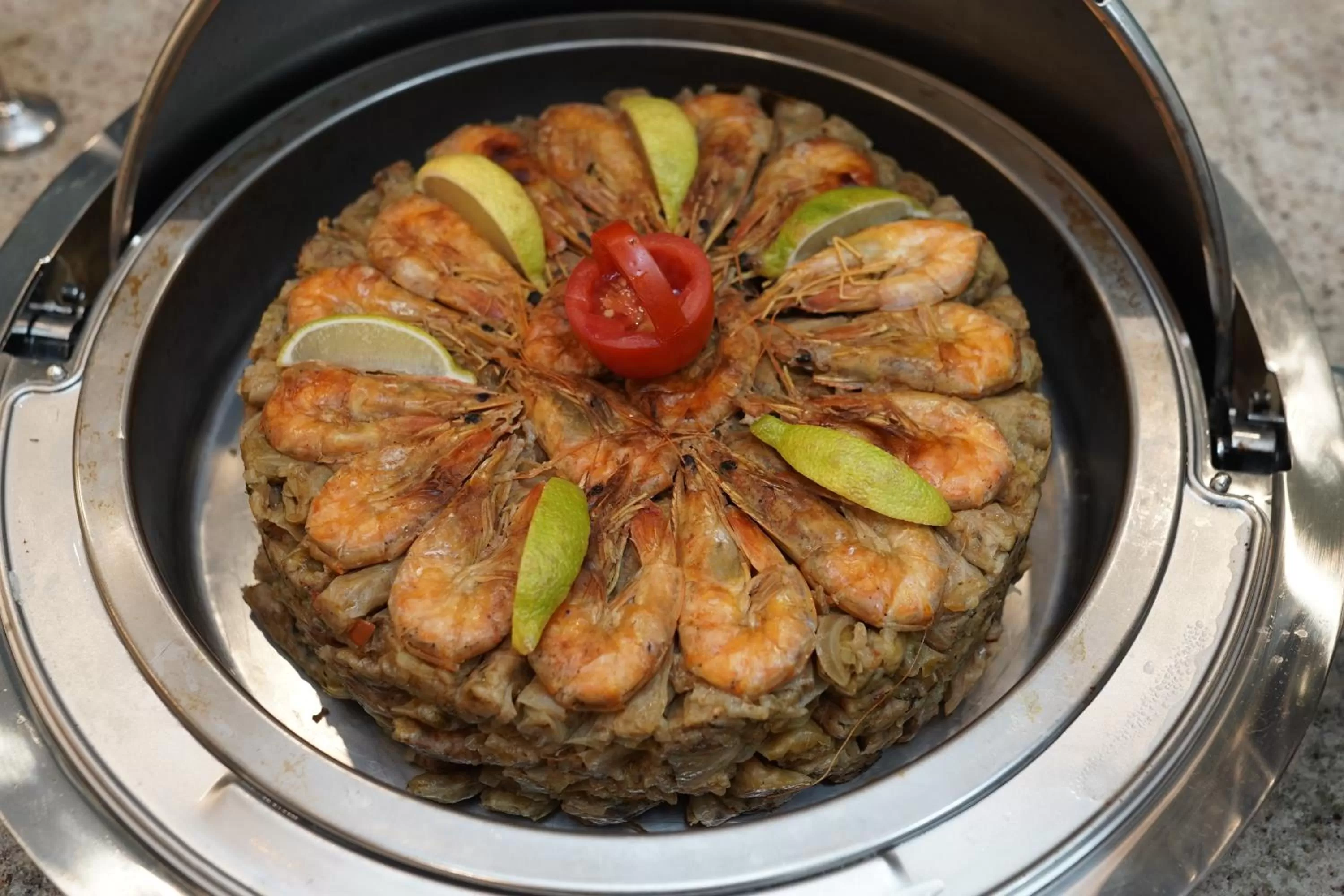 Food and drinks in The Grand Plaza Hotel Smouha