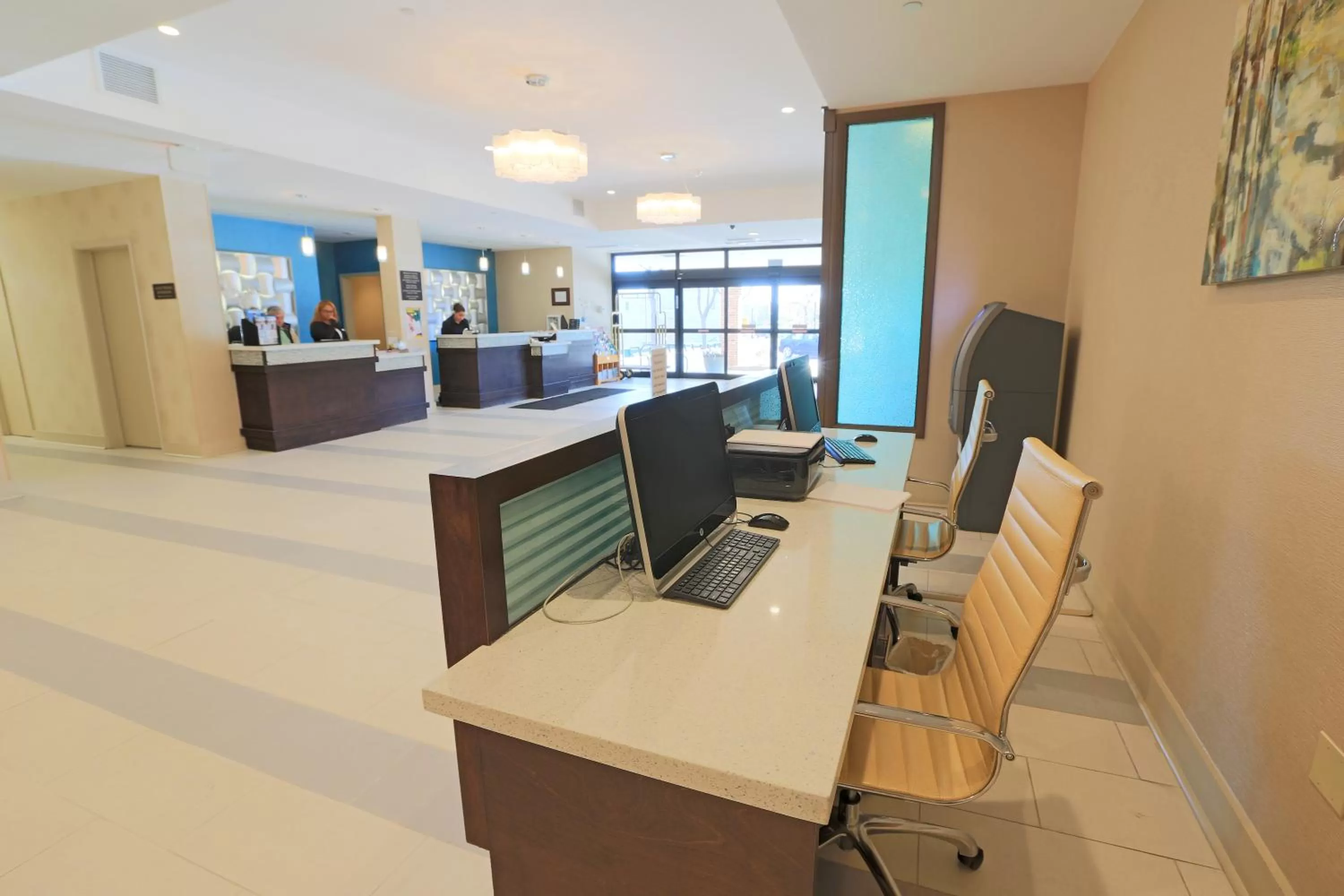 Lobby or reception in Wyndham Garden Kenosha Harborside