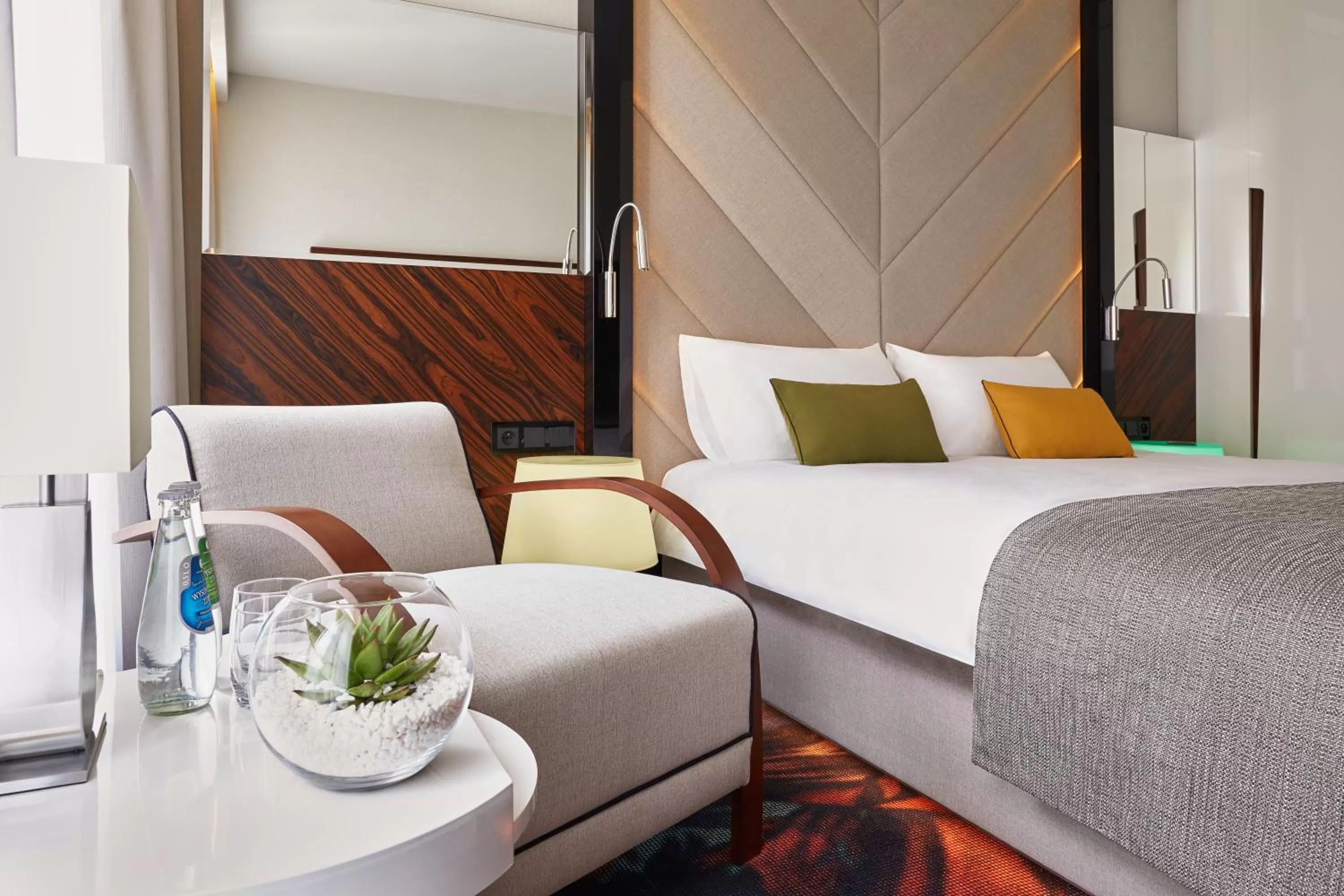 Bed in INX Design Hotel