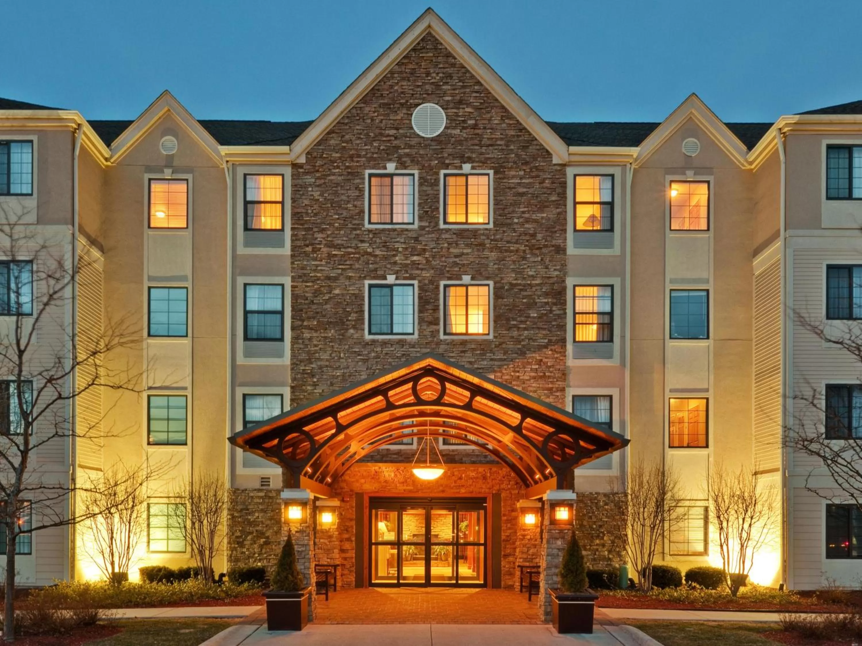 Property building in Staybridge Suites Glenview by IHG