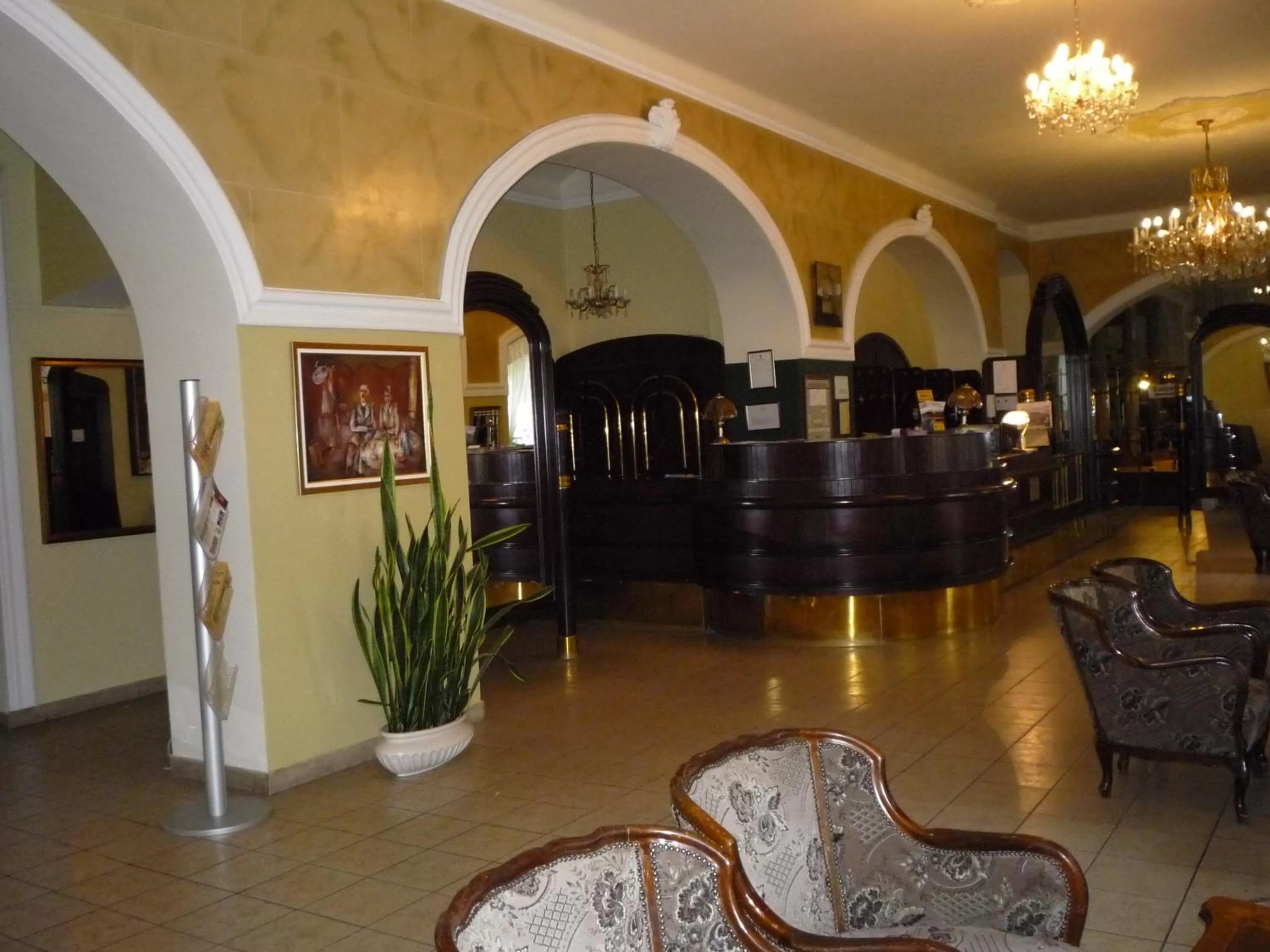 Lobby or reception in Fiume Hotel