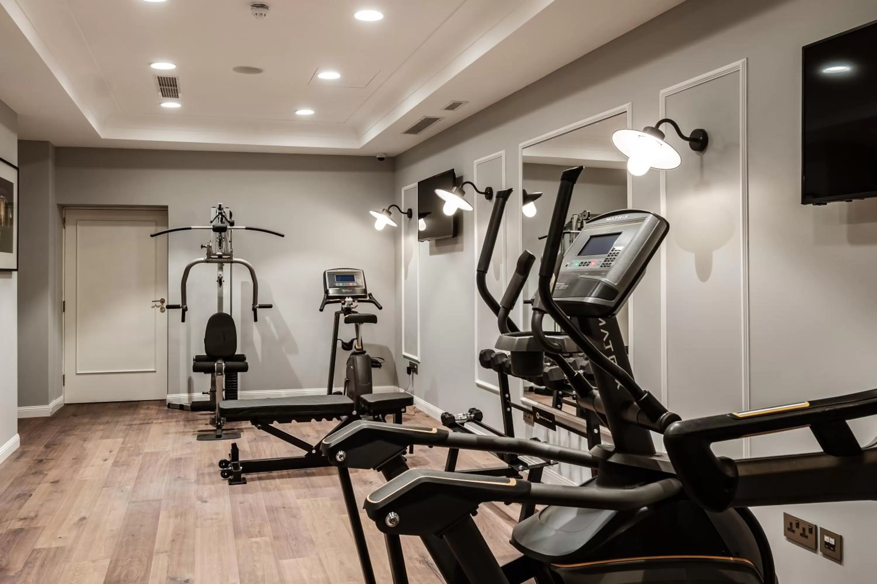 Fitness centre/facilities in The Gomerino Hotel