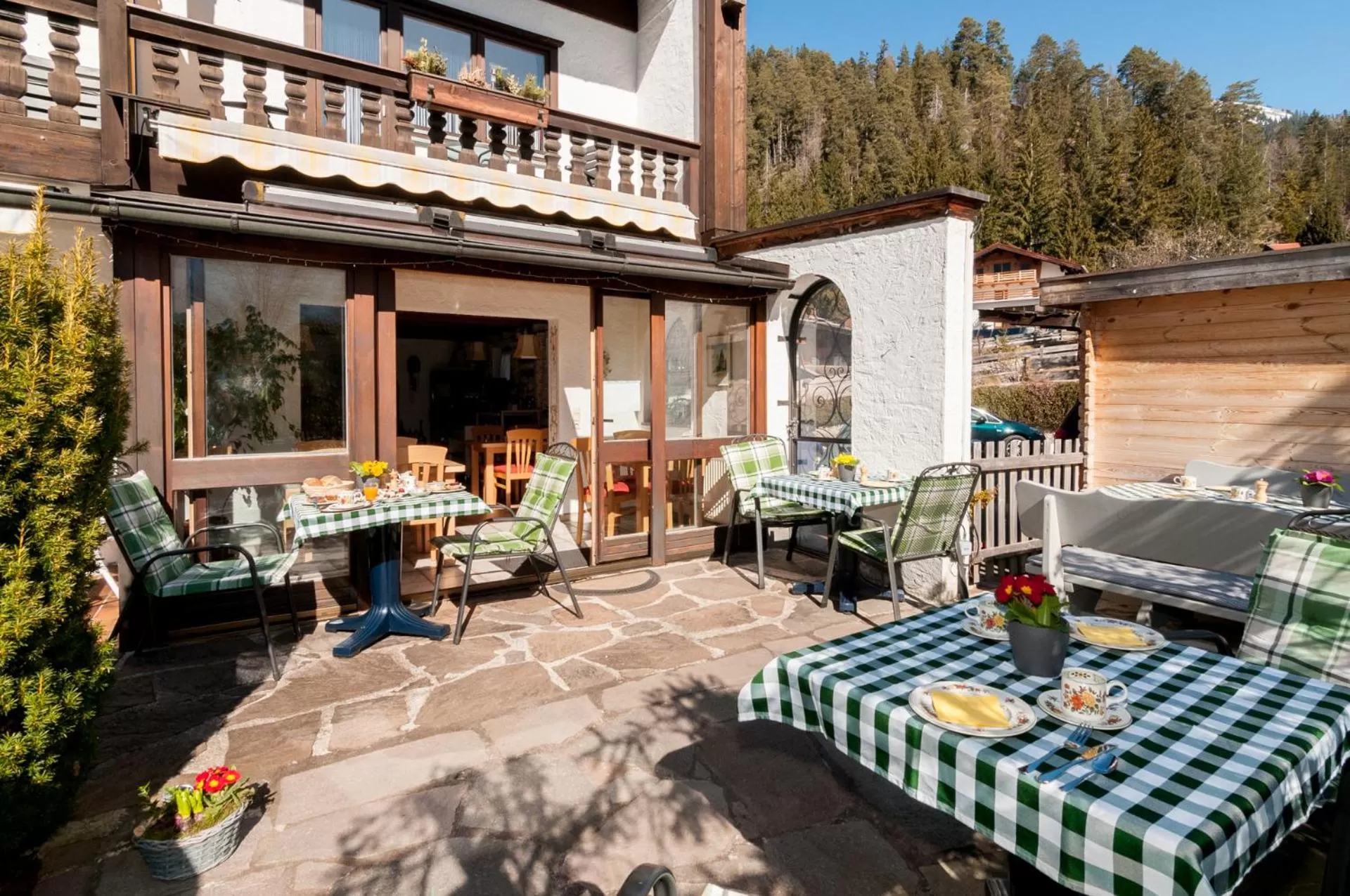 Garden in Hotel Effland -Sauna -Pool