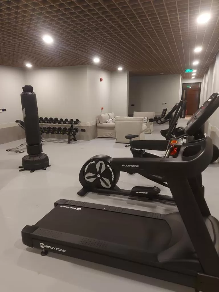 Fitness centre/facilities in Voyage Residence فوياج ريسيدنس للشقق المخدومة