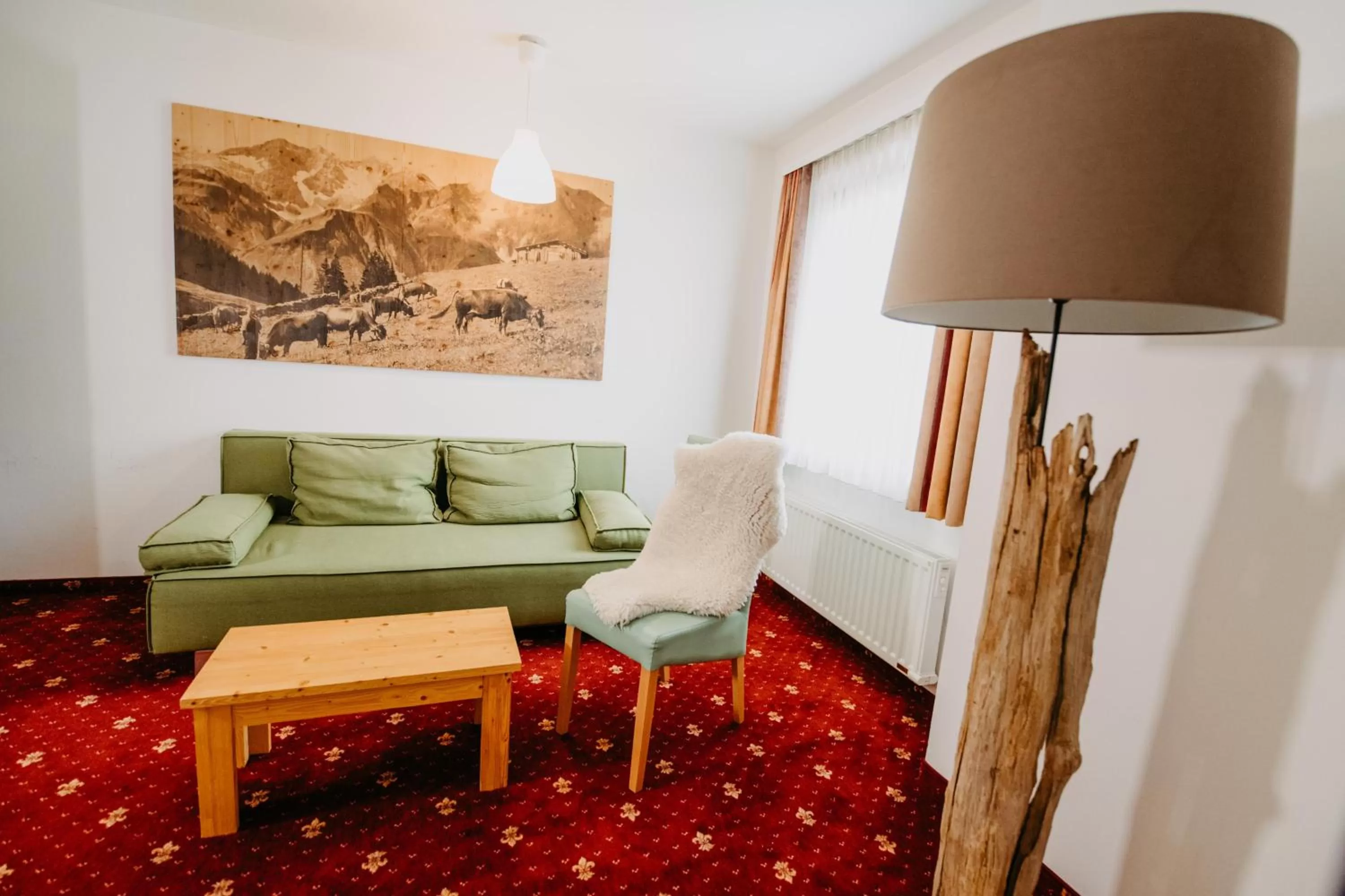 Living room in Vitalhotel Gosau