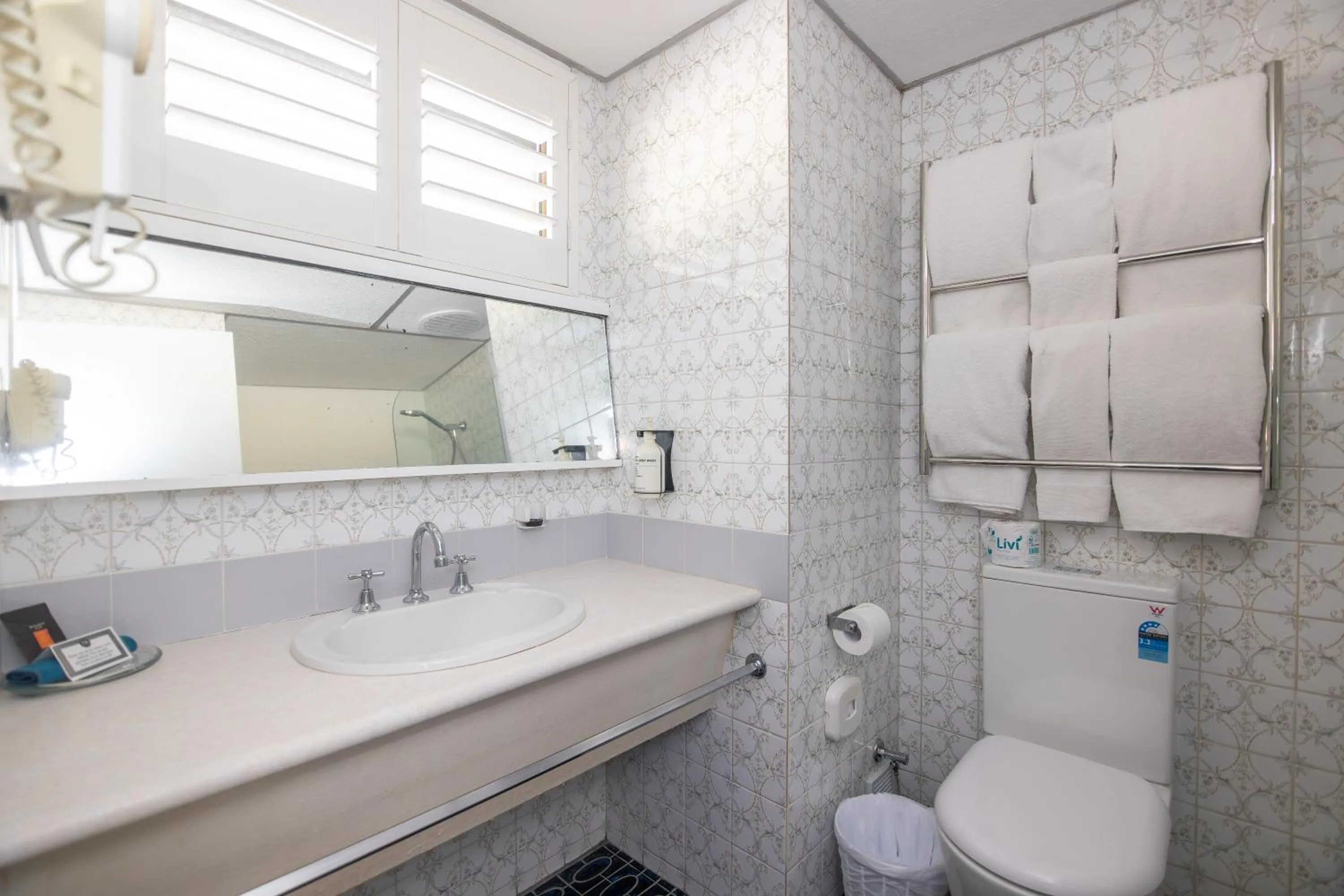 Shower in Dog Rock Motel