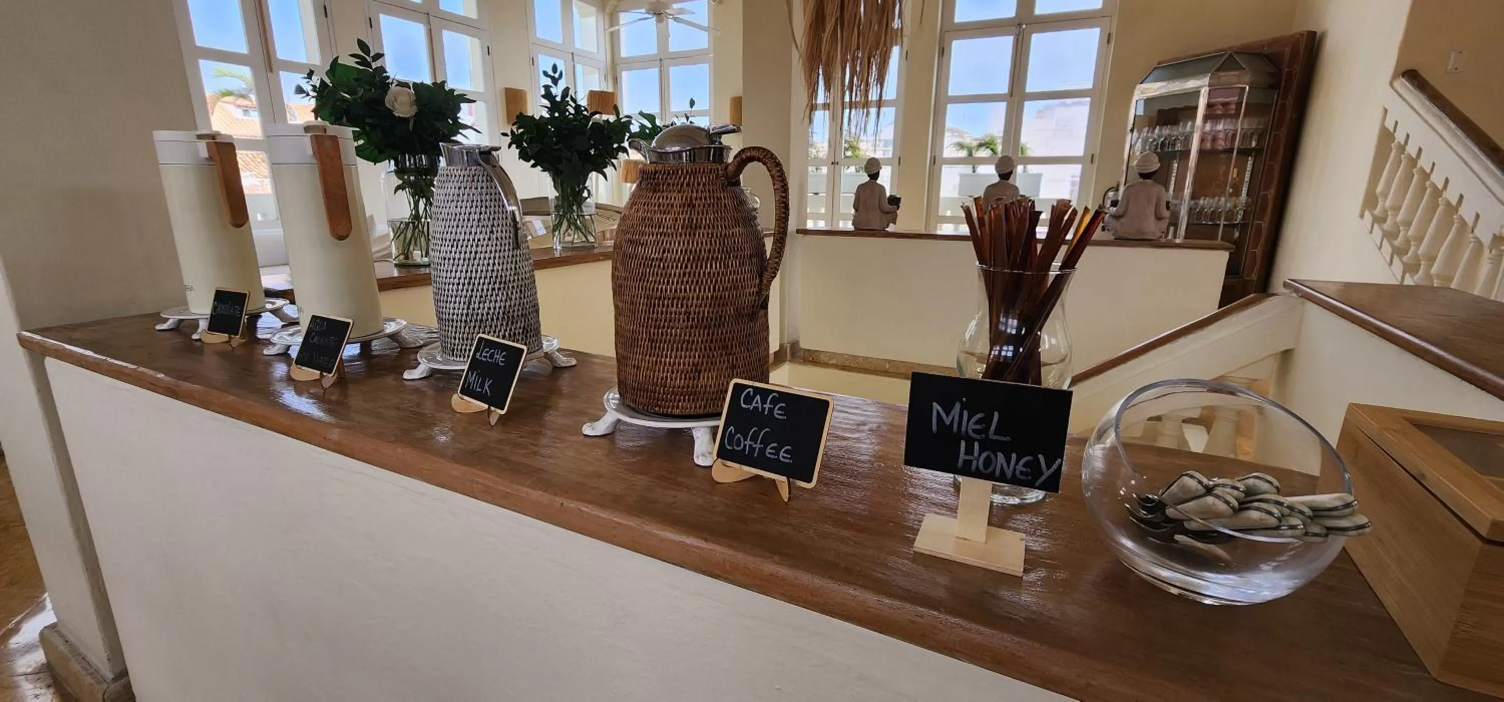 Buffet breakfast in Casa Diluca Cartagena Hotel Boutique