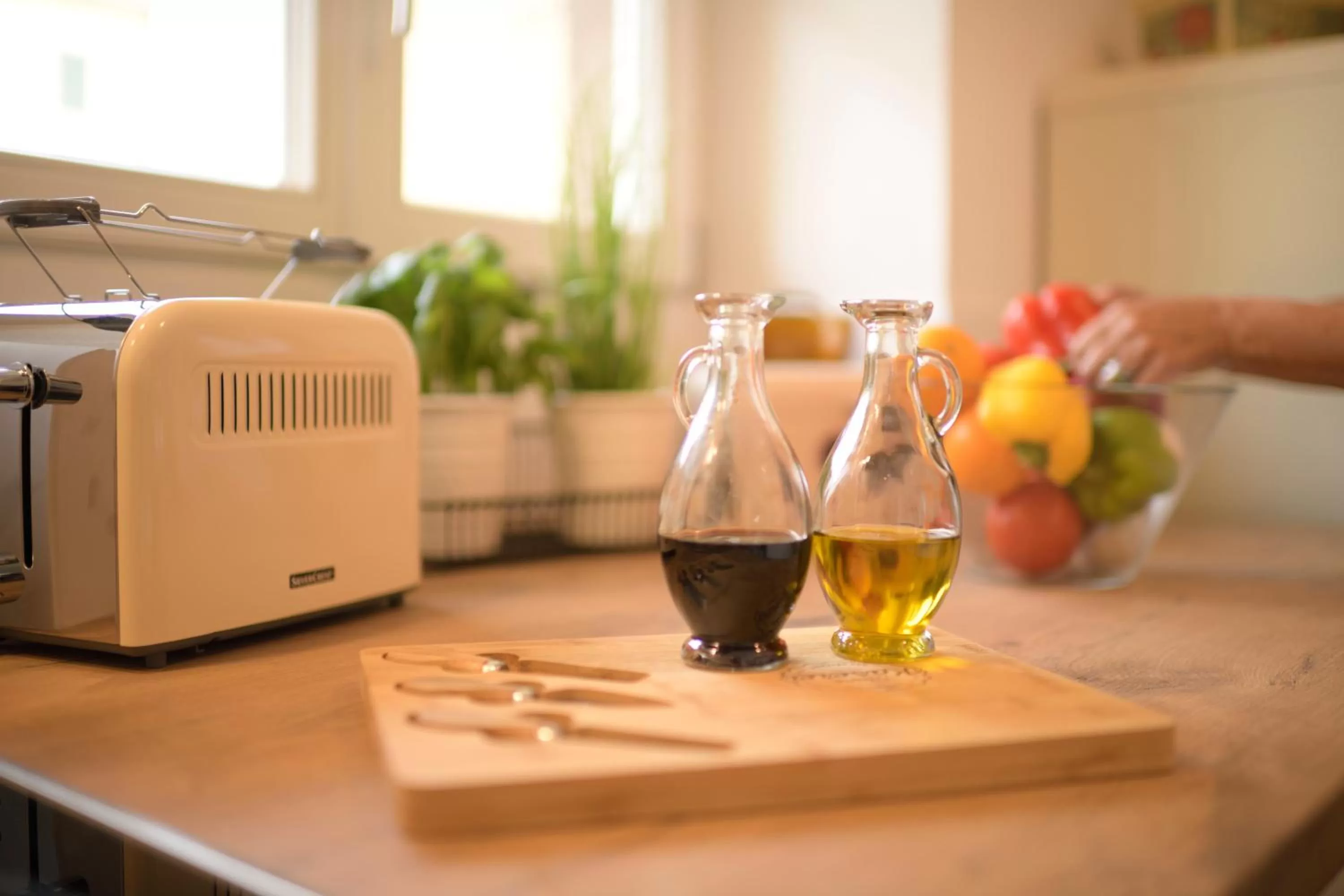 Food and drinks in Boardinghouse alte Spinnerei