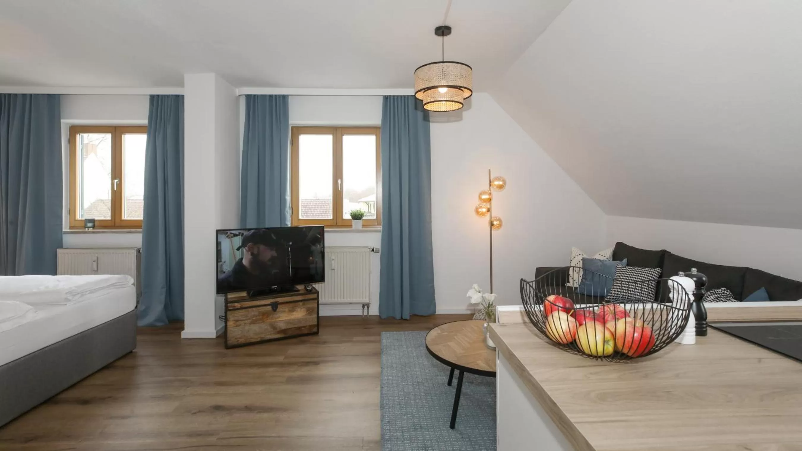 TV and multimedia, Bed in Hotel Obermaier