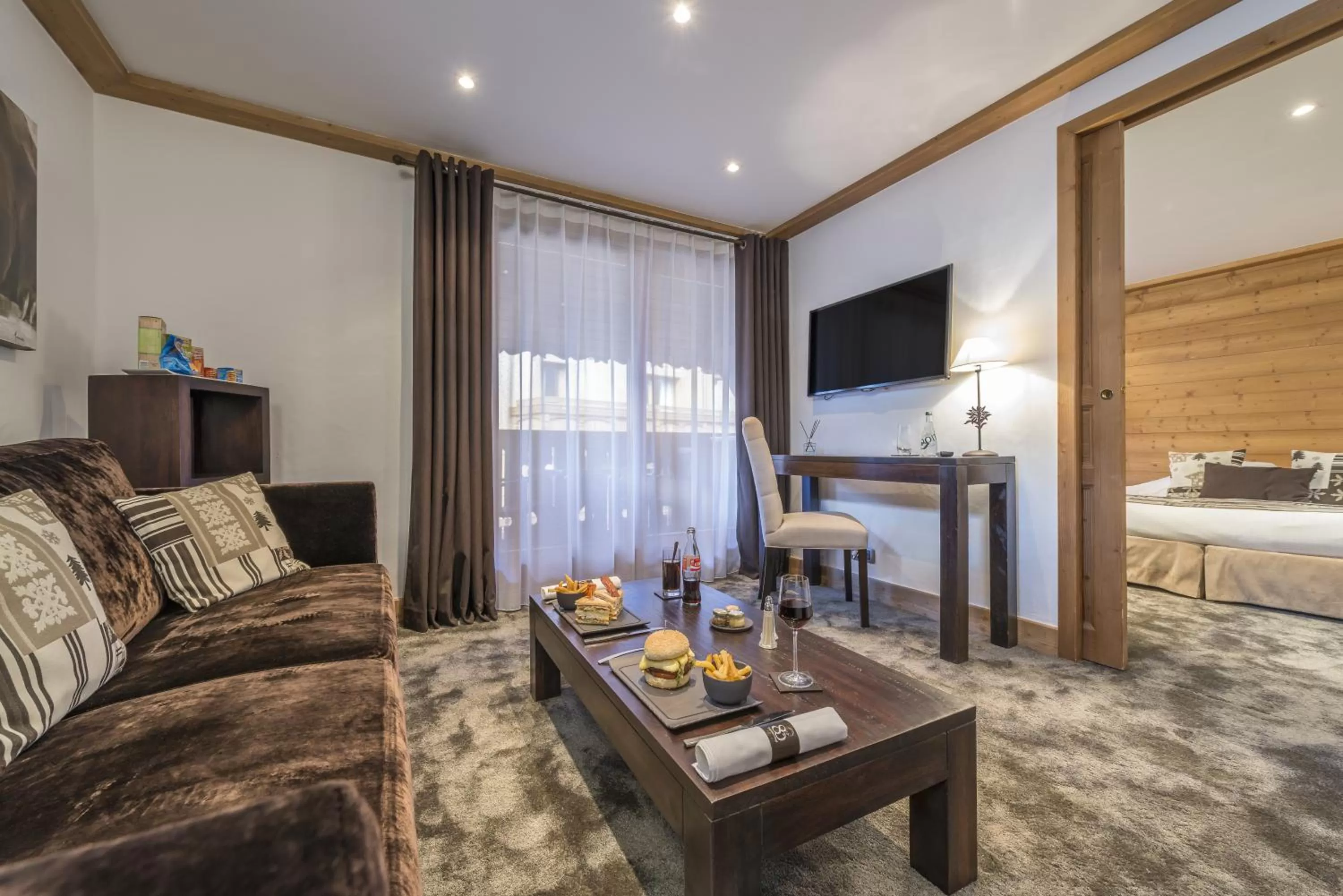 TV and multimedia in Hotel La Chaudanne