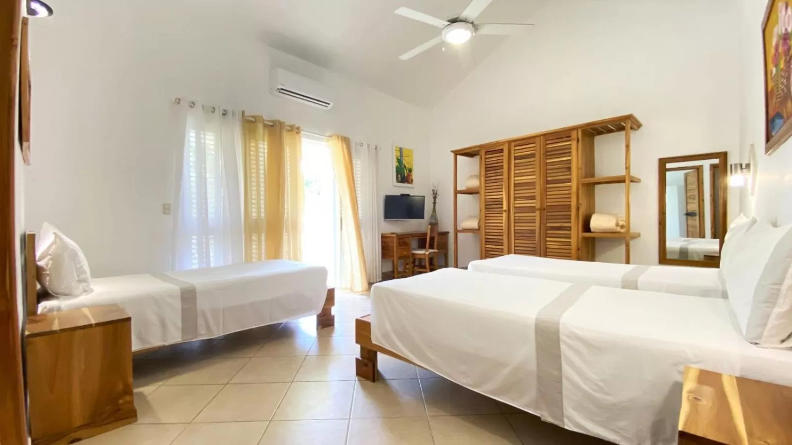 Bed in Albachiara Hotel - Las Terrenas