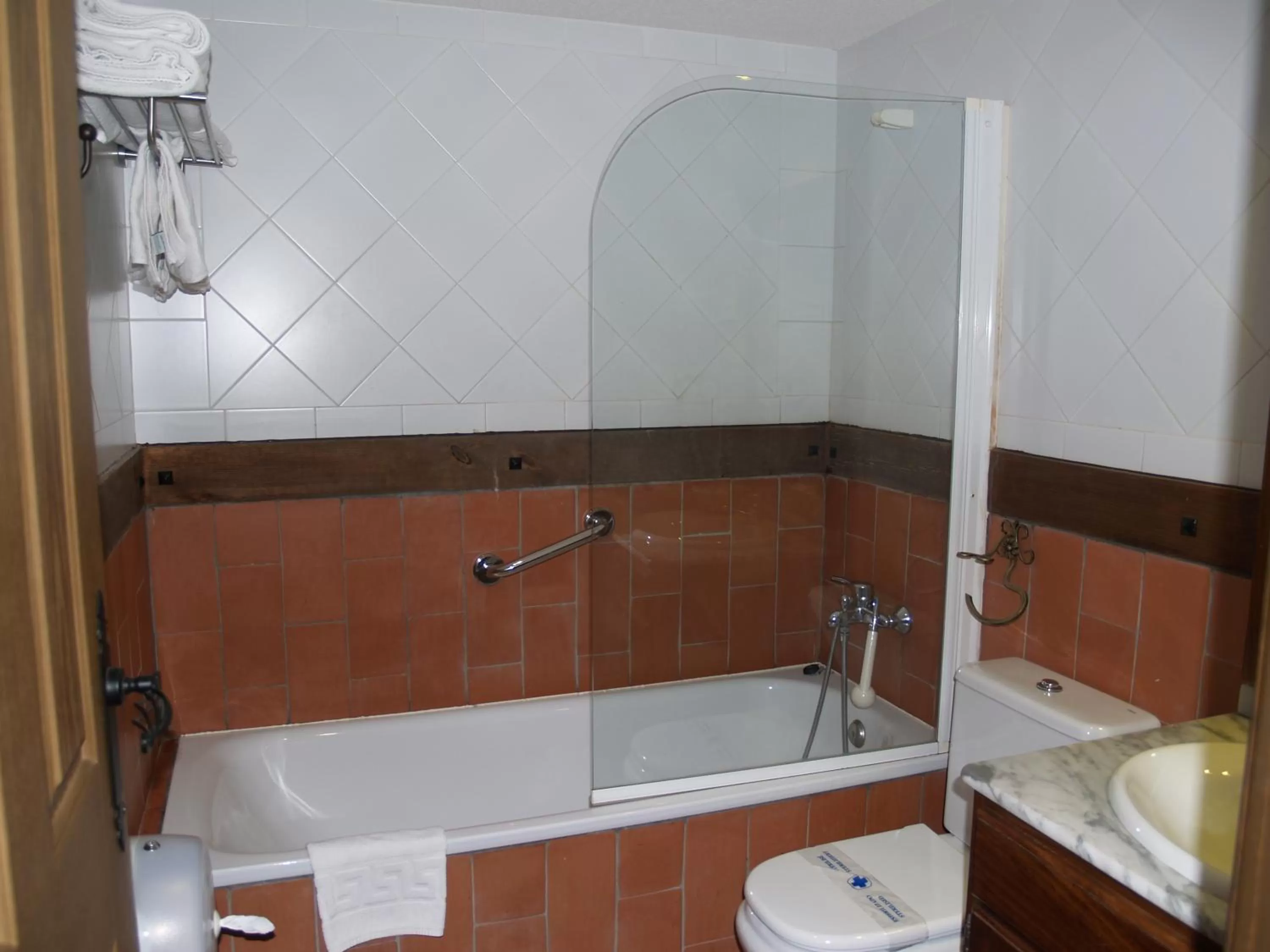 Decorative detail, Bathroom in Hotel Rural El Rocal