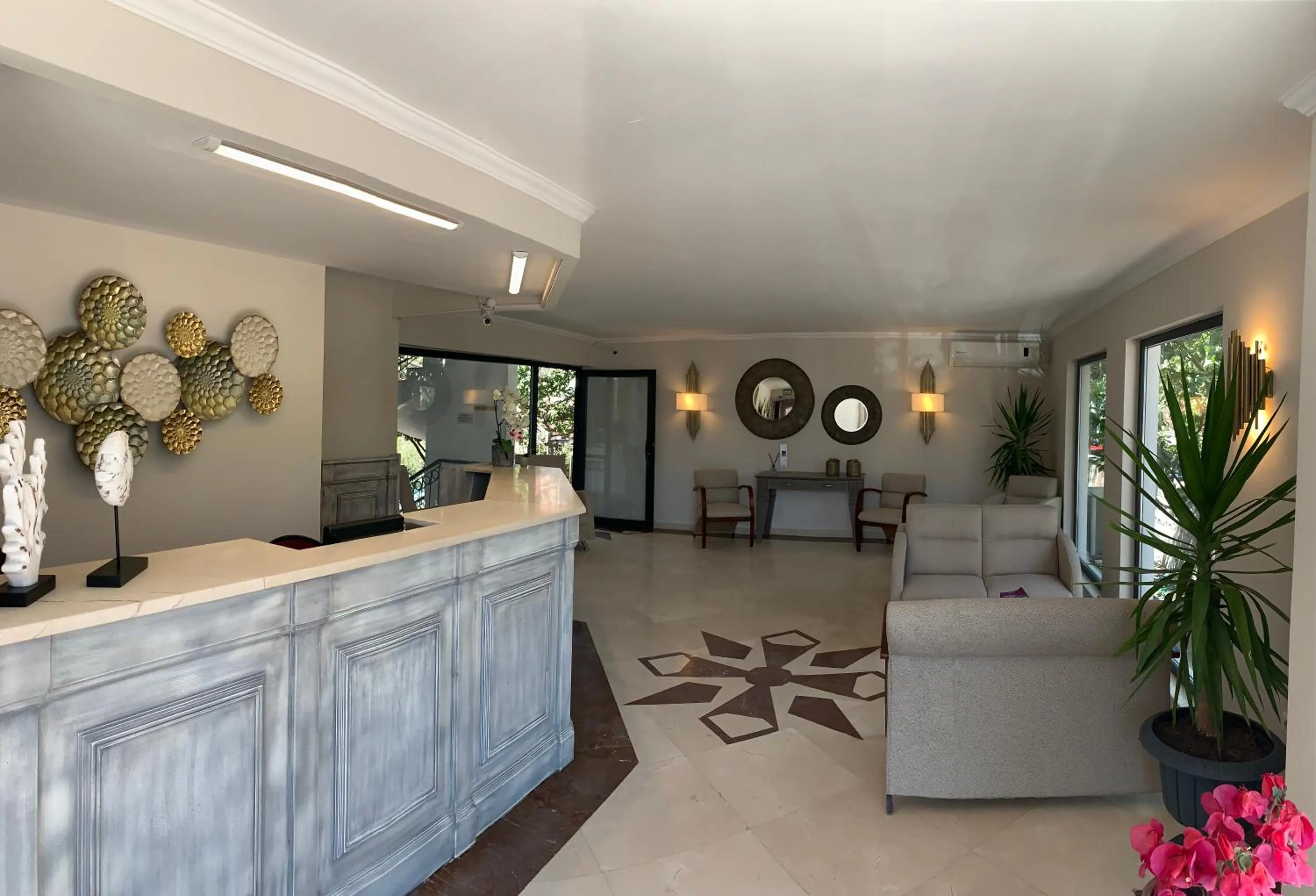 Decorative detail in Moonshine Hotel & Suites