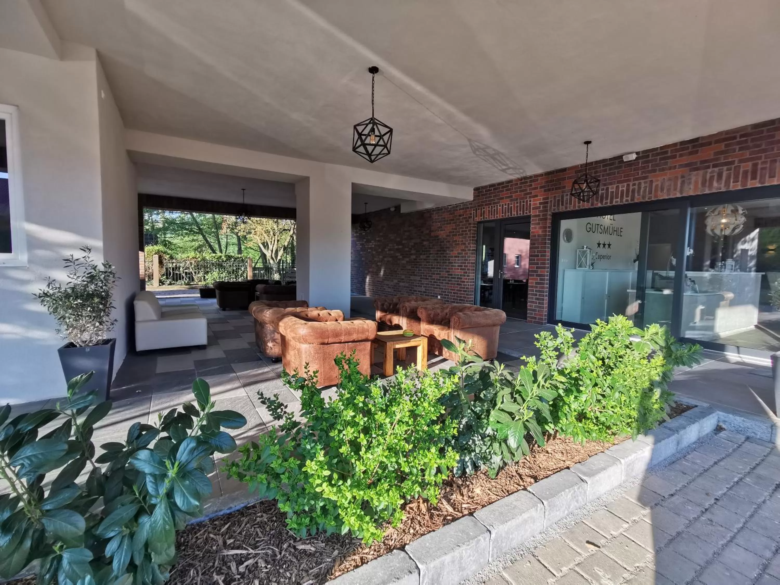 Patio in Hotel Gutsmühle