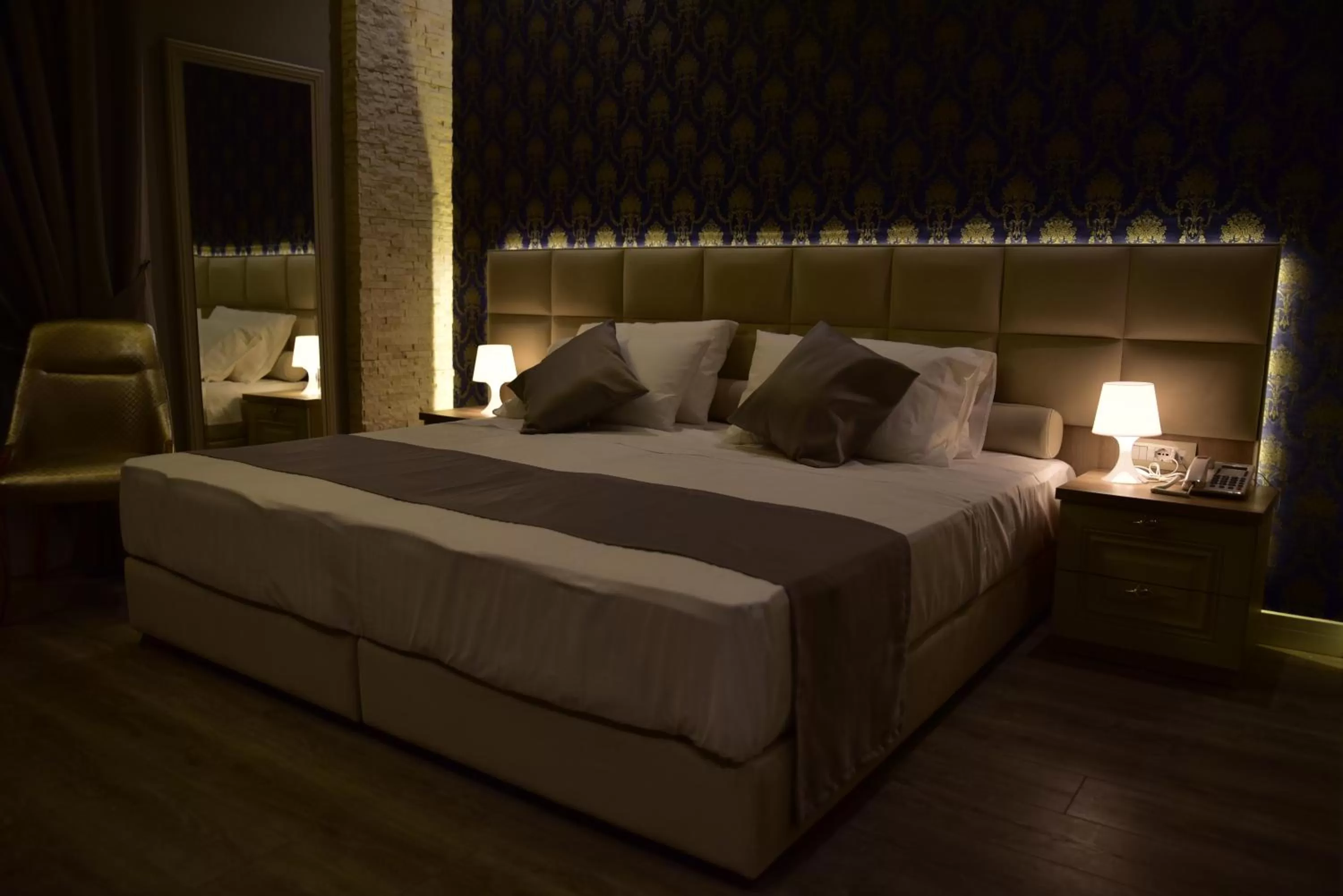 Bed in The King Resort