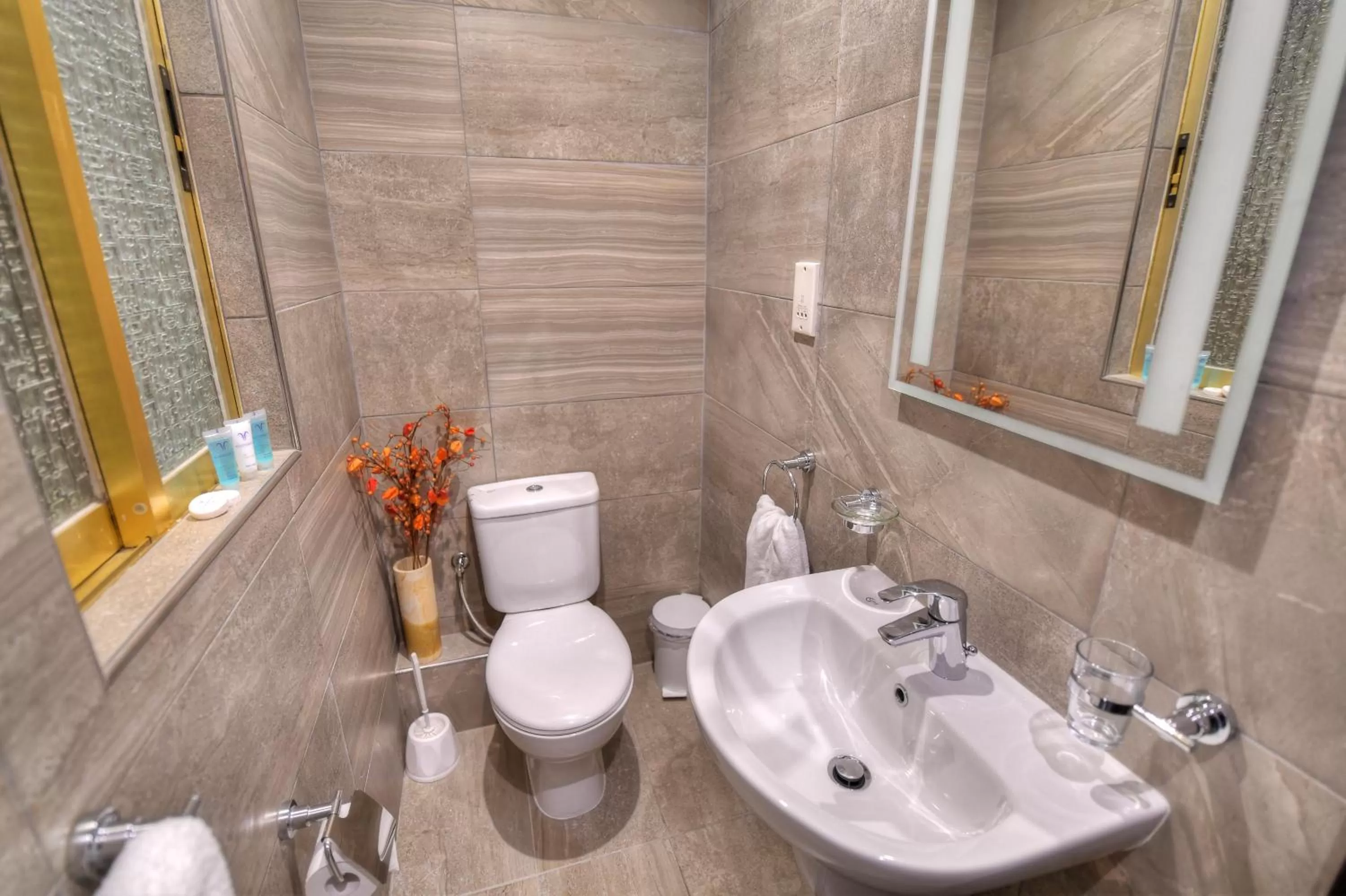 Toilet in St. Julian's Bay Hotel