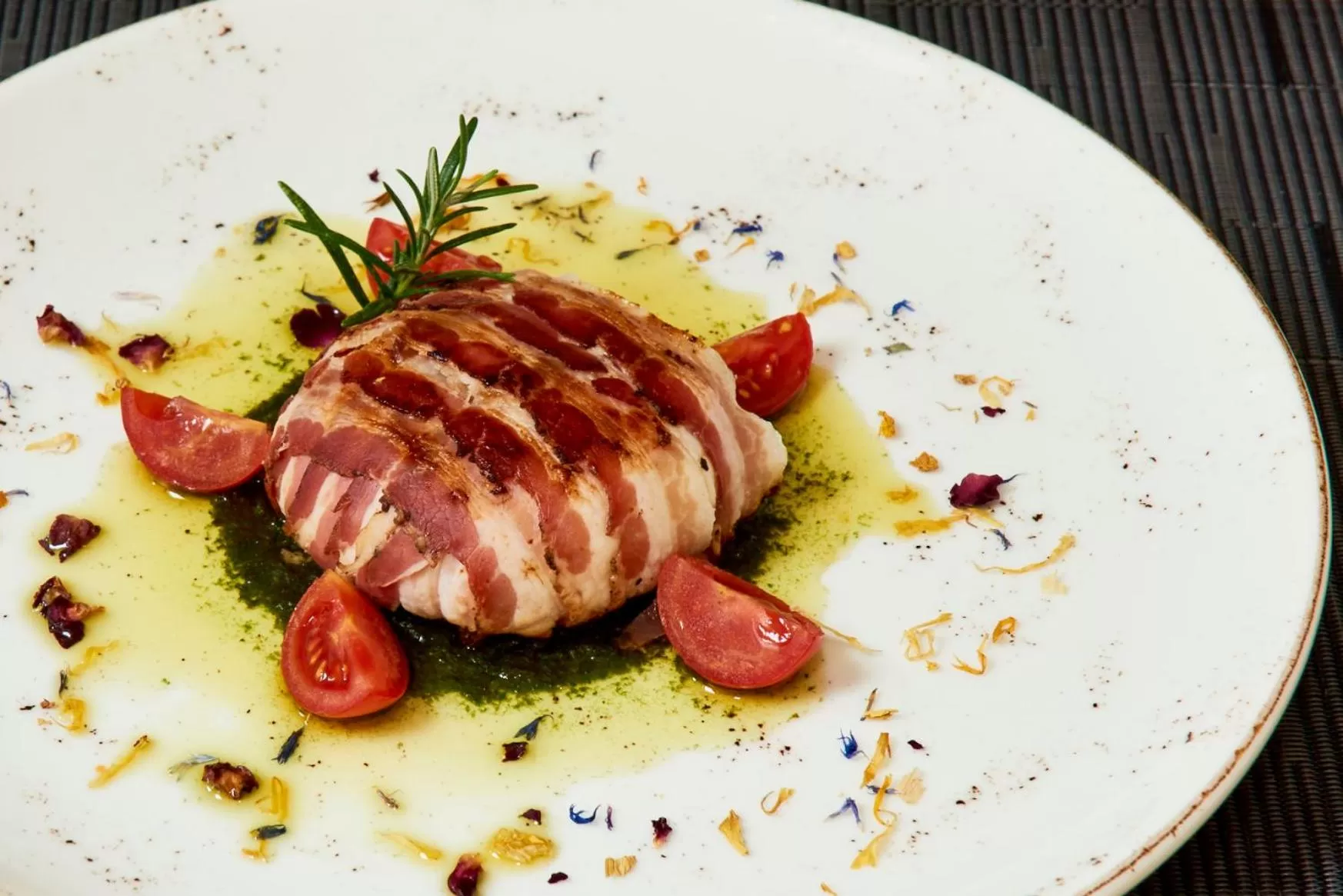 Food close-up in Hotel Oleggio Malpensa