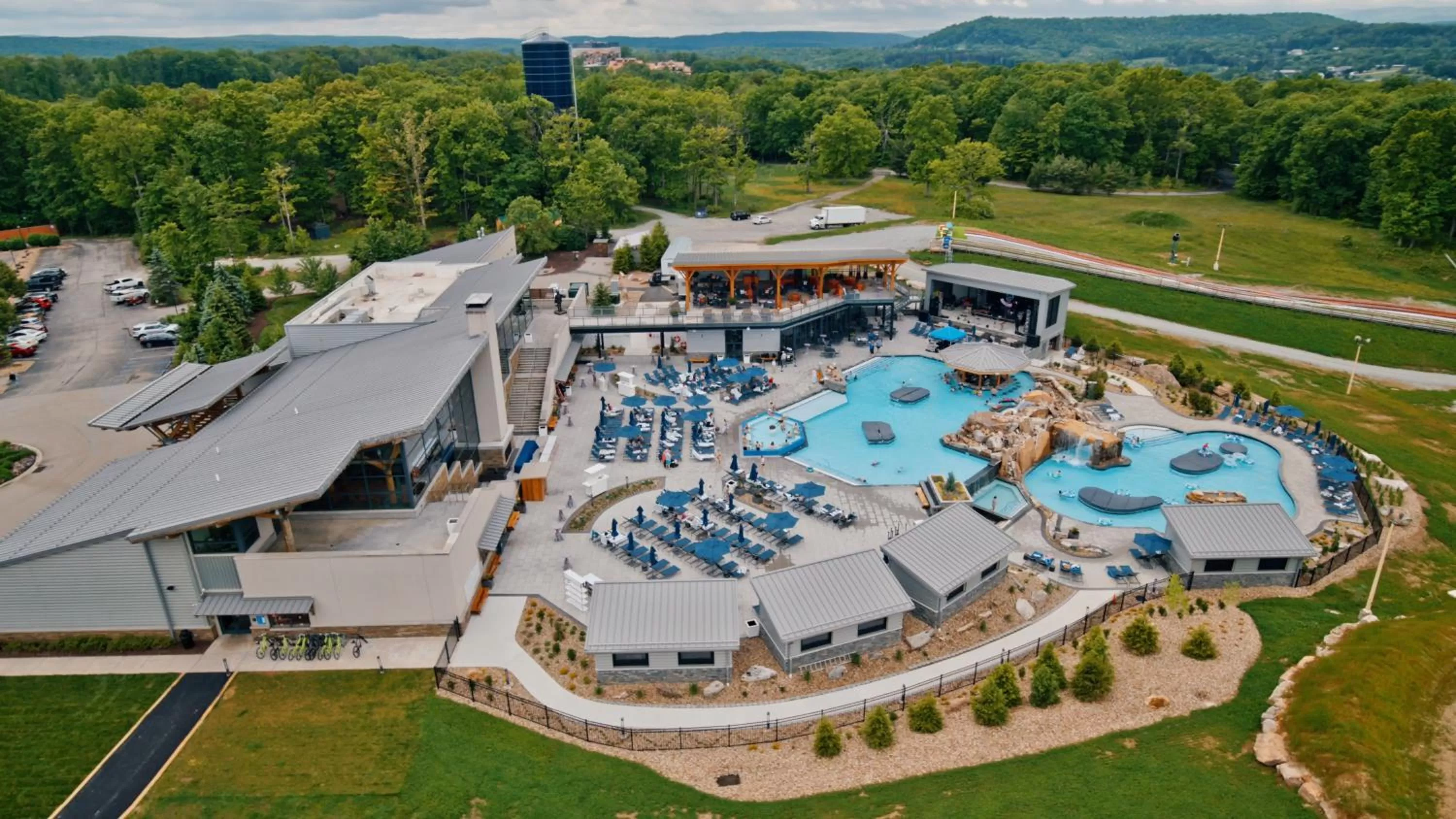 Swimming pool in Nemacolin