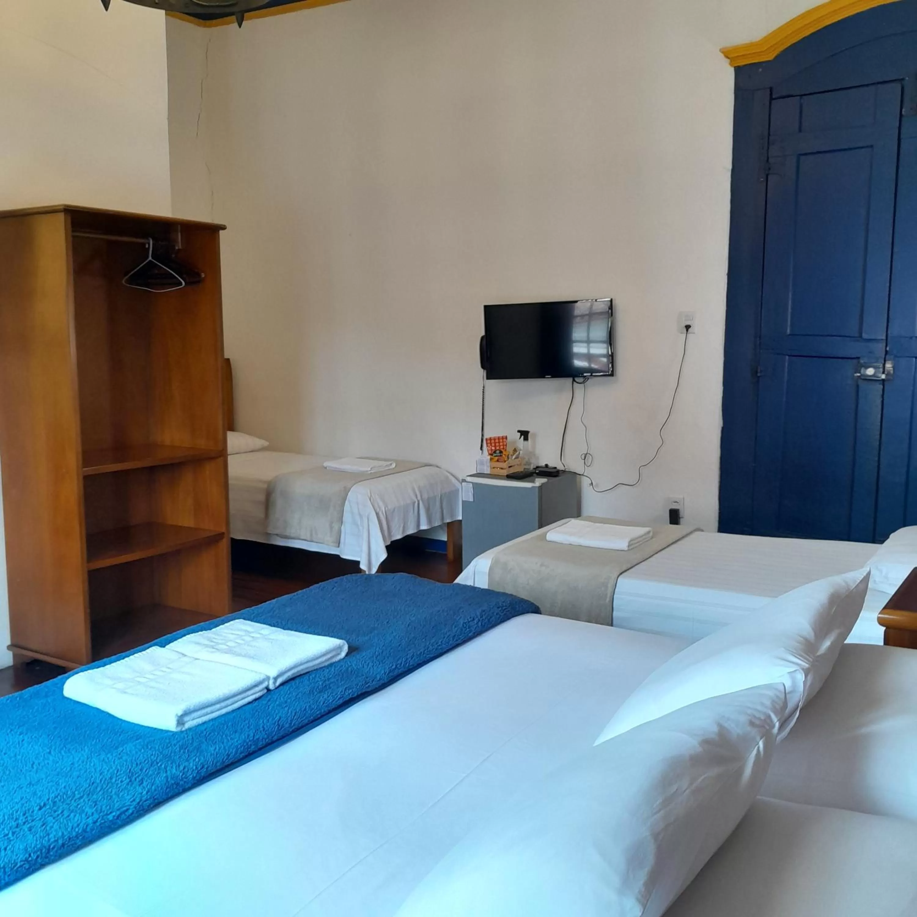 Bed in Hotel Barroco Mineiro