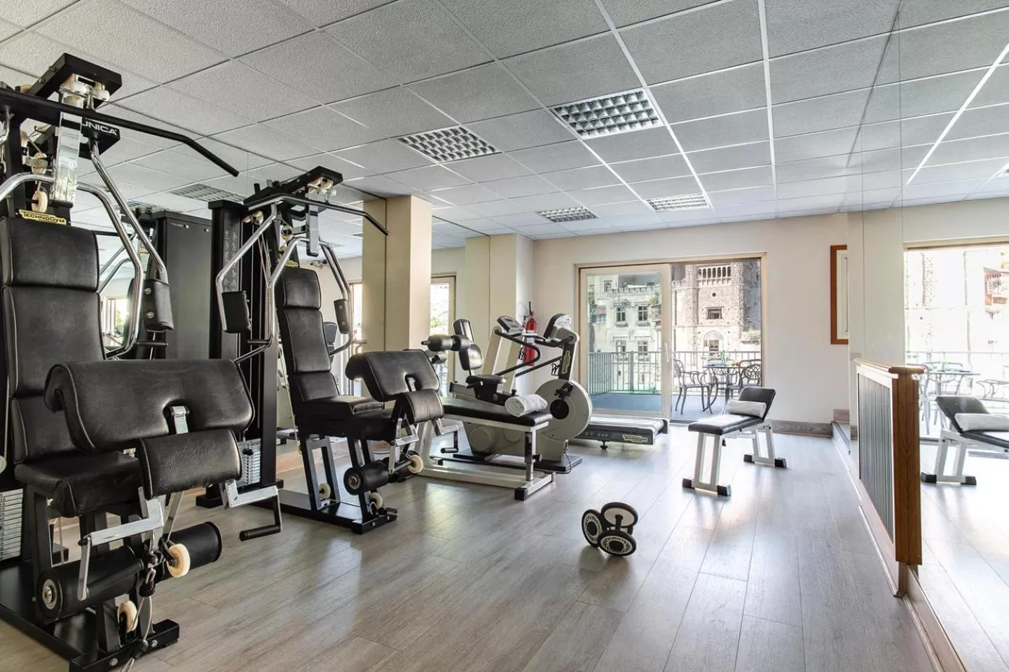 Fitness centre/facilities in Hotel Royal Continental