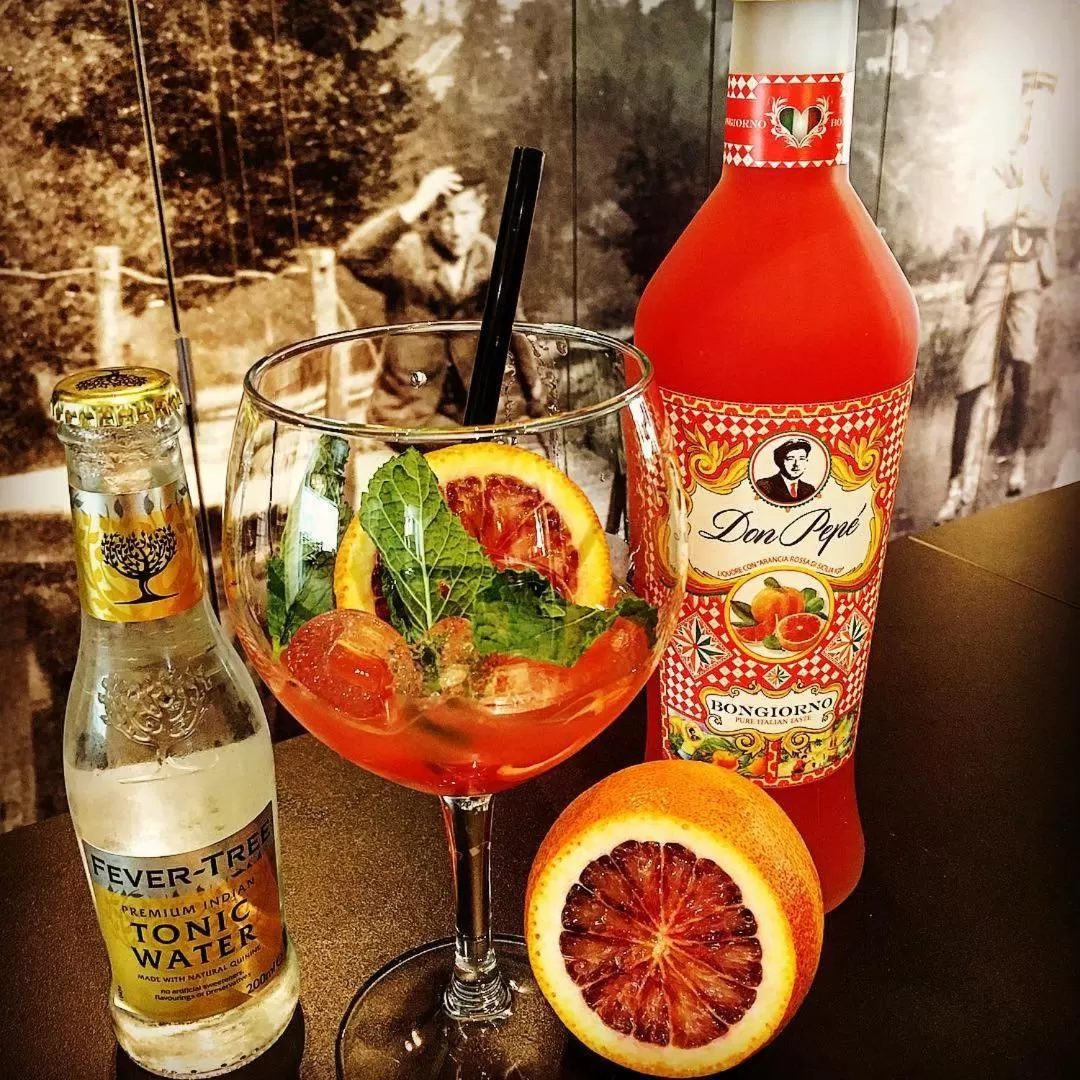 Alcoholic drinks in Hotel La Passerelle