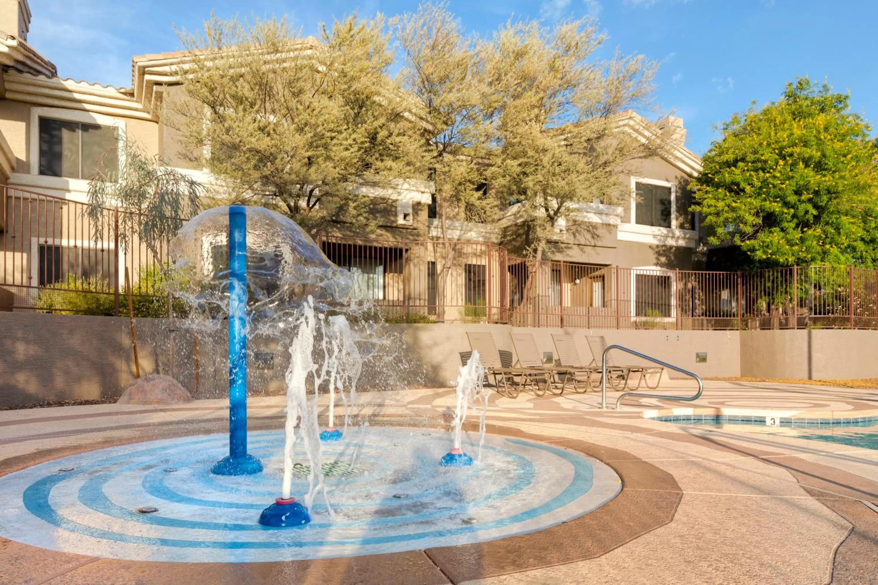 Children play ground in Raintree at Phoenix South Mountain Preserve