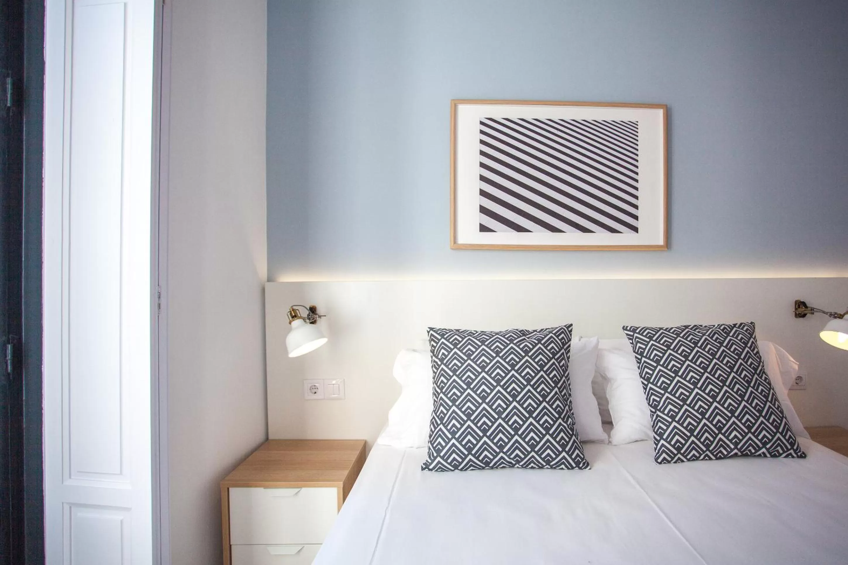 Bedroom, Bed in Gran Central Suites