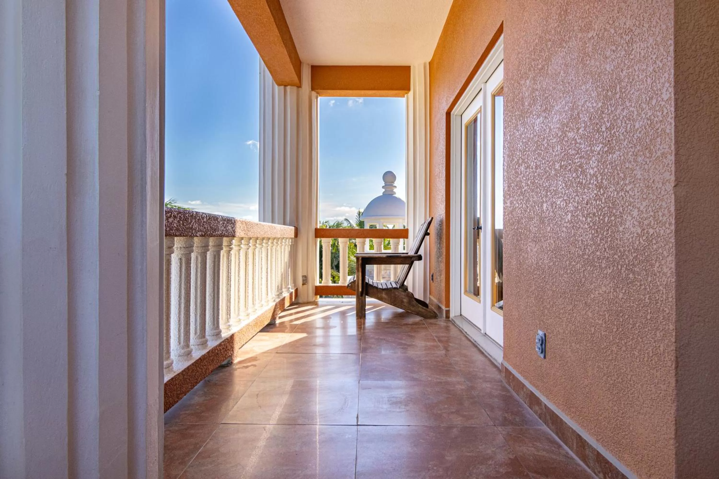 Patio in Lighthouse Beach Villas