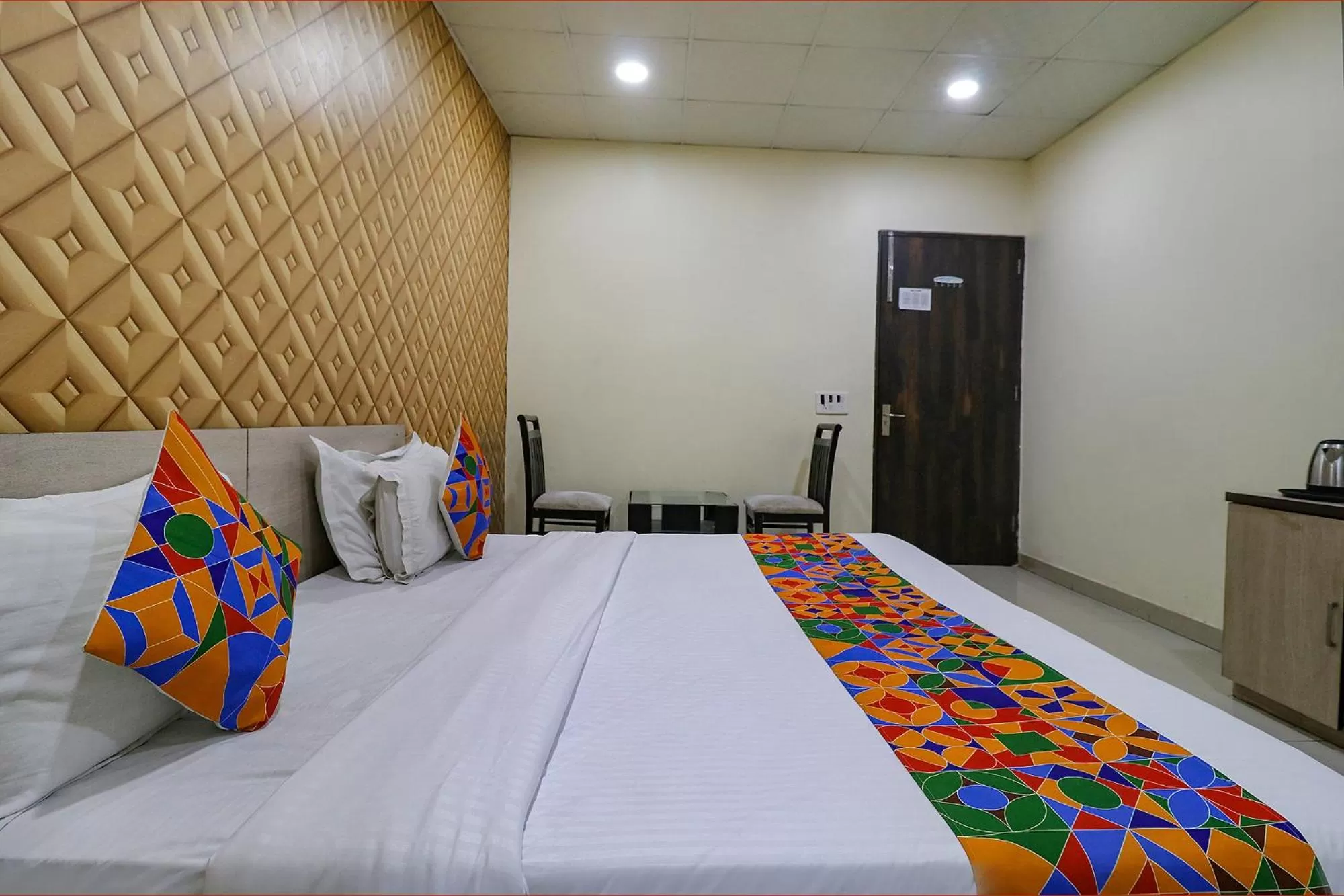 Photo of the whole room, Bed in FabHotel Heaven Agya Ludhiana