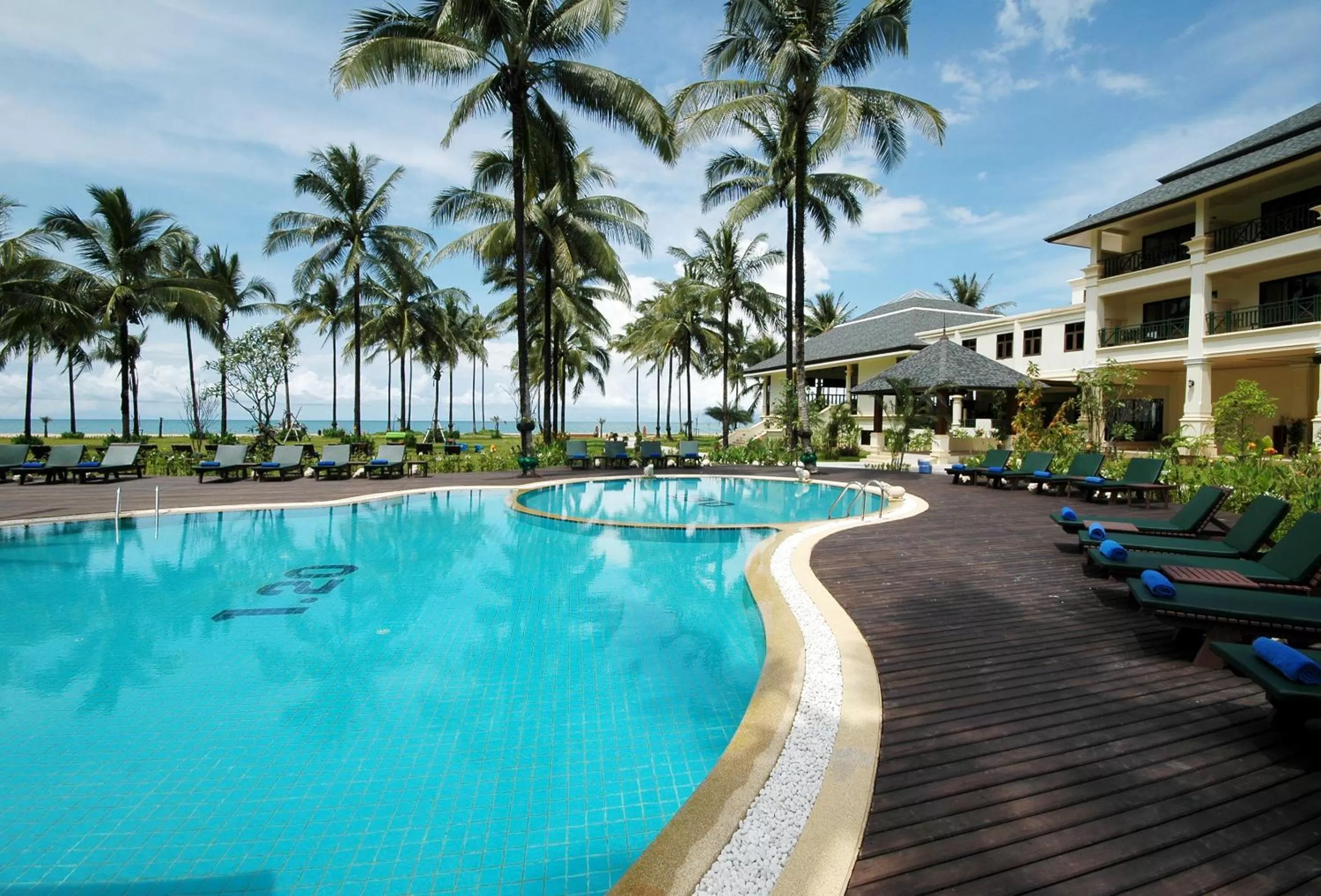 Swimming pool in Khaolak Orchid Beach Resort - SHA Extra Plus
