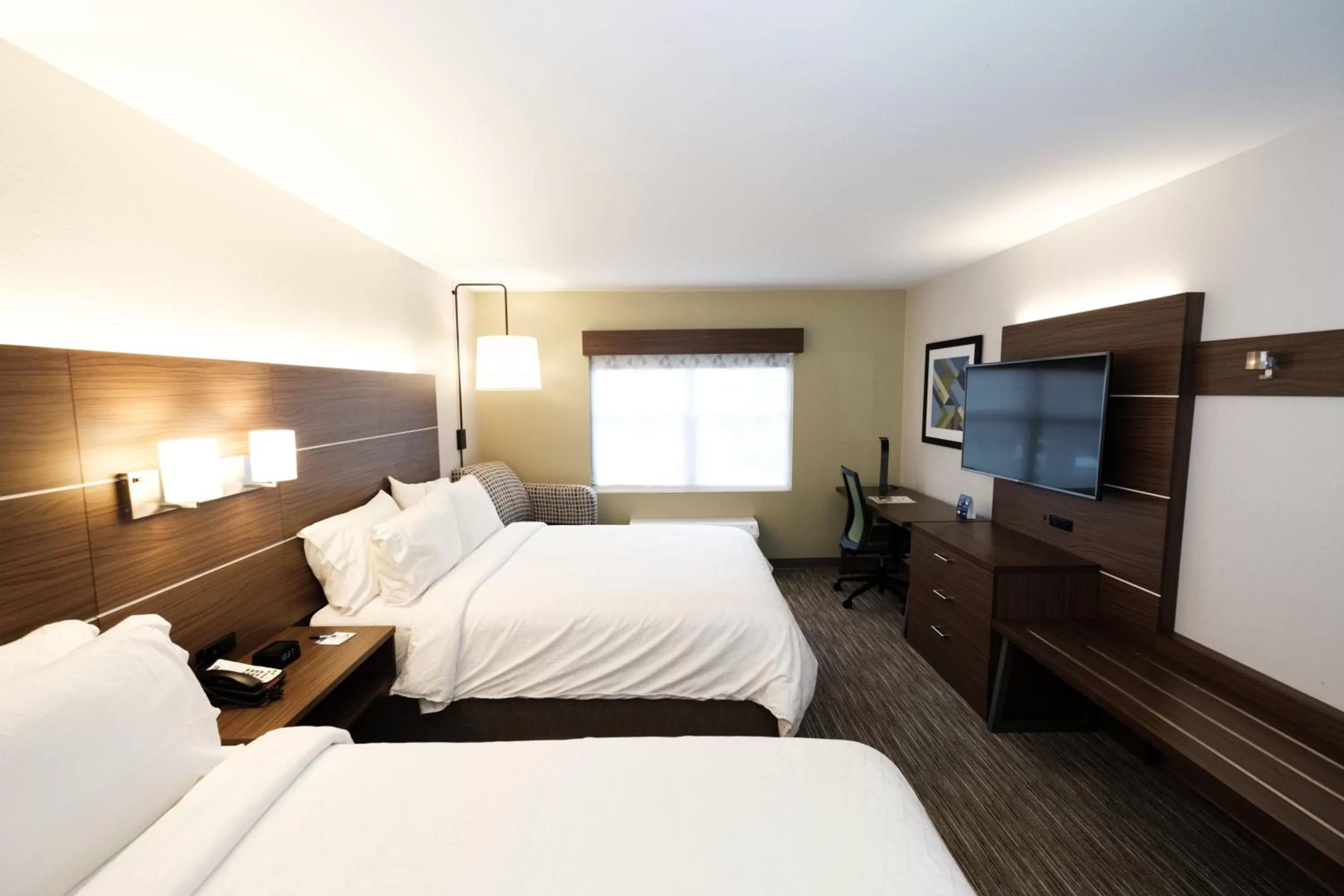 TV and multimedia, Bed in Holiday Inn Express Atlanta - Northeast I-85 - Clairmont Road by IHG