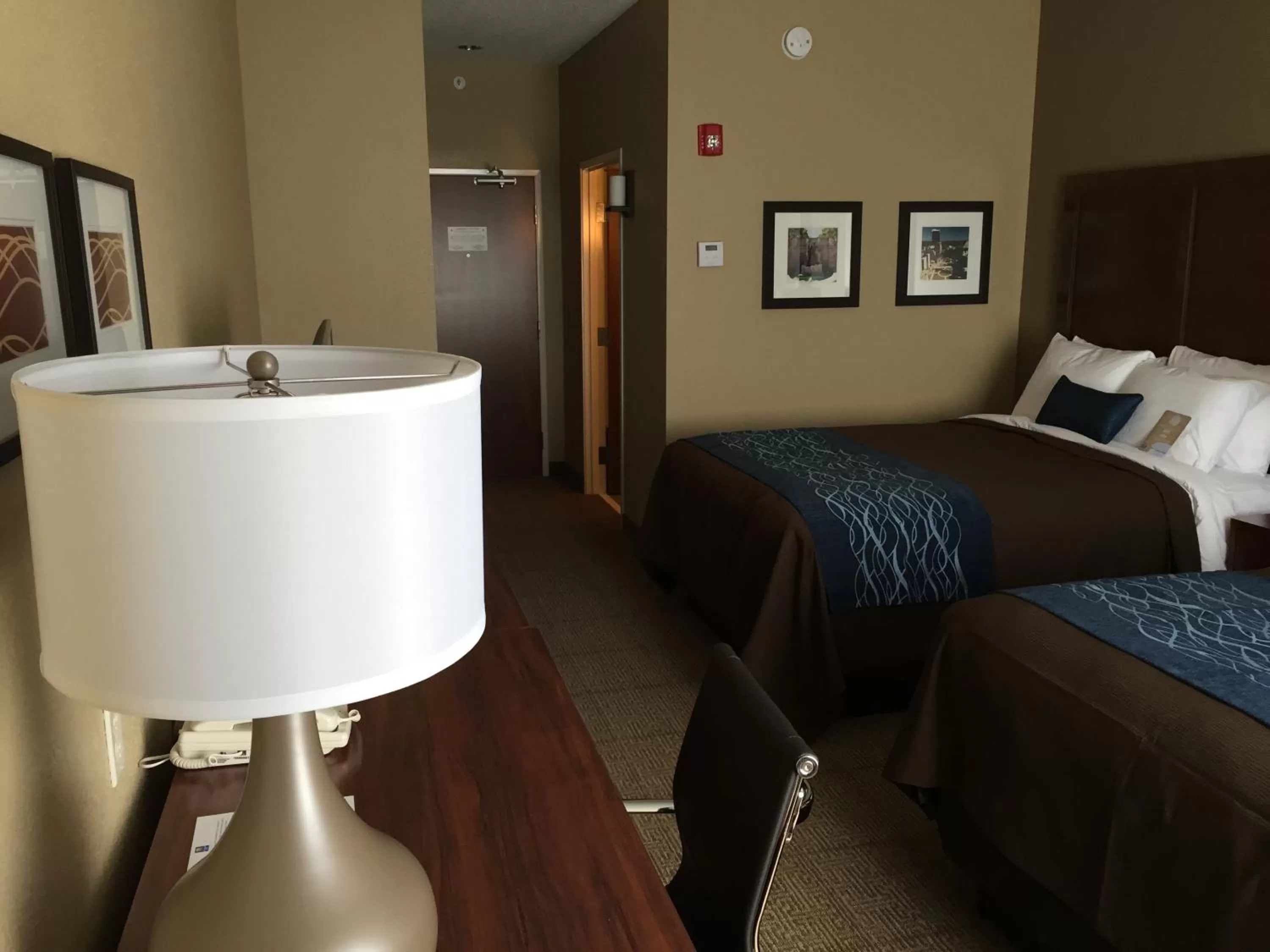 Bed in Comfort Inn & Suites Lynchburg Airport - University Area