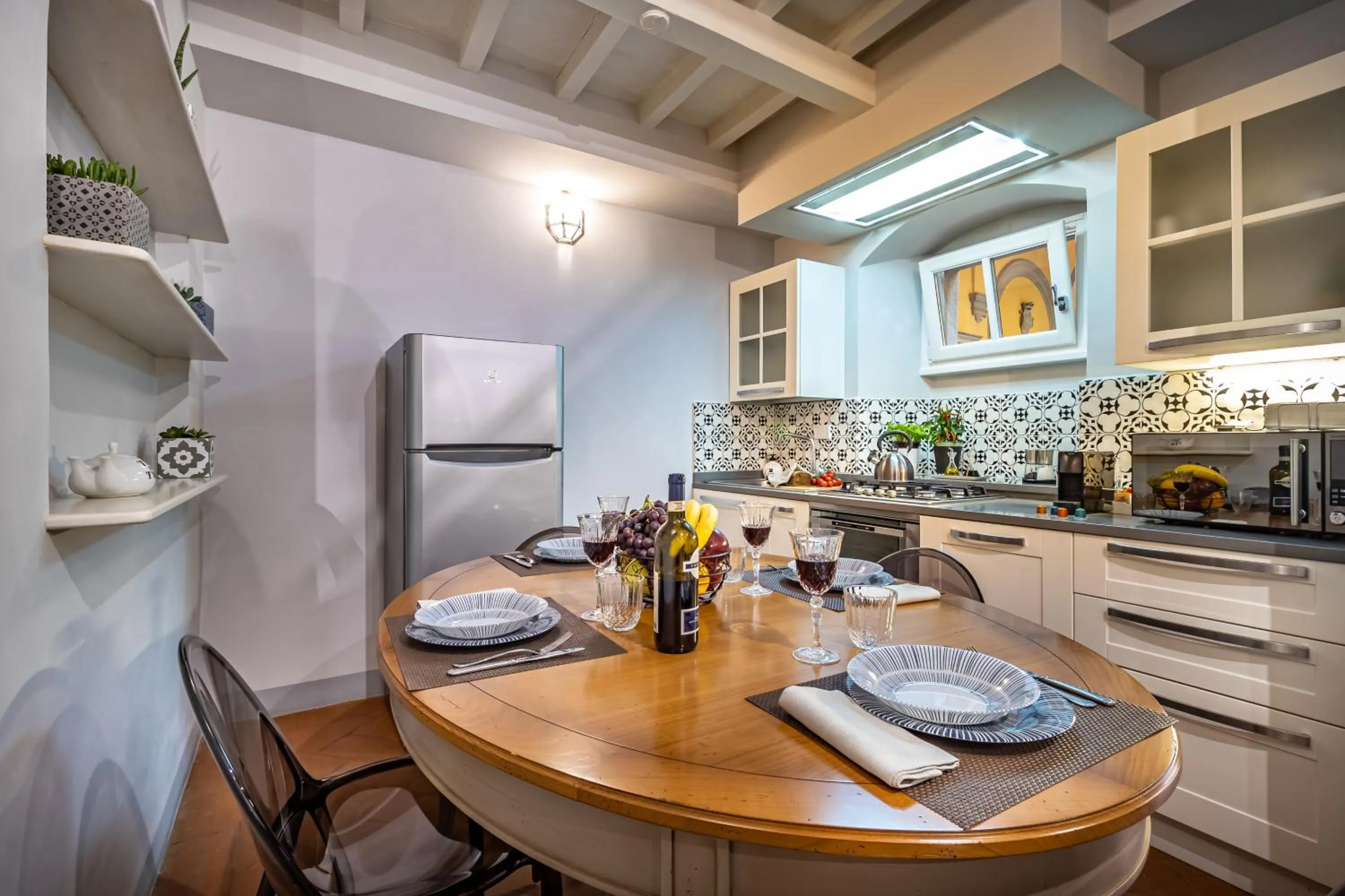 Dining area in Palazzo Ridolfi - Residenza d'Epoca