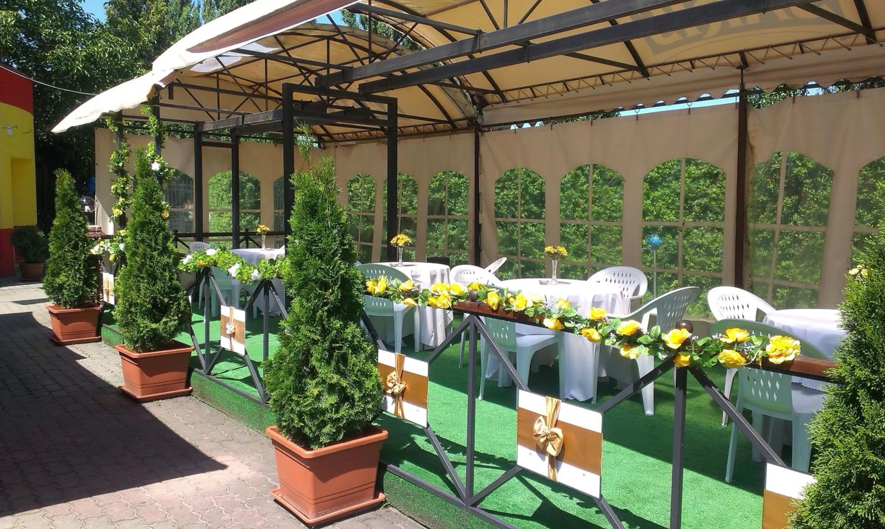 Balcony/Terrace in ABC Hotel Nitra