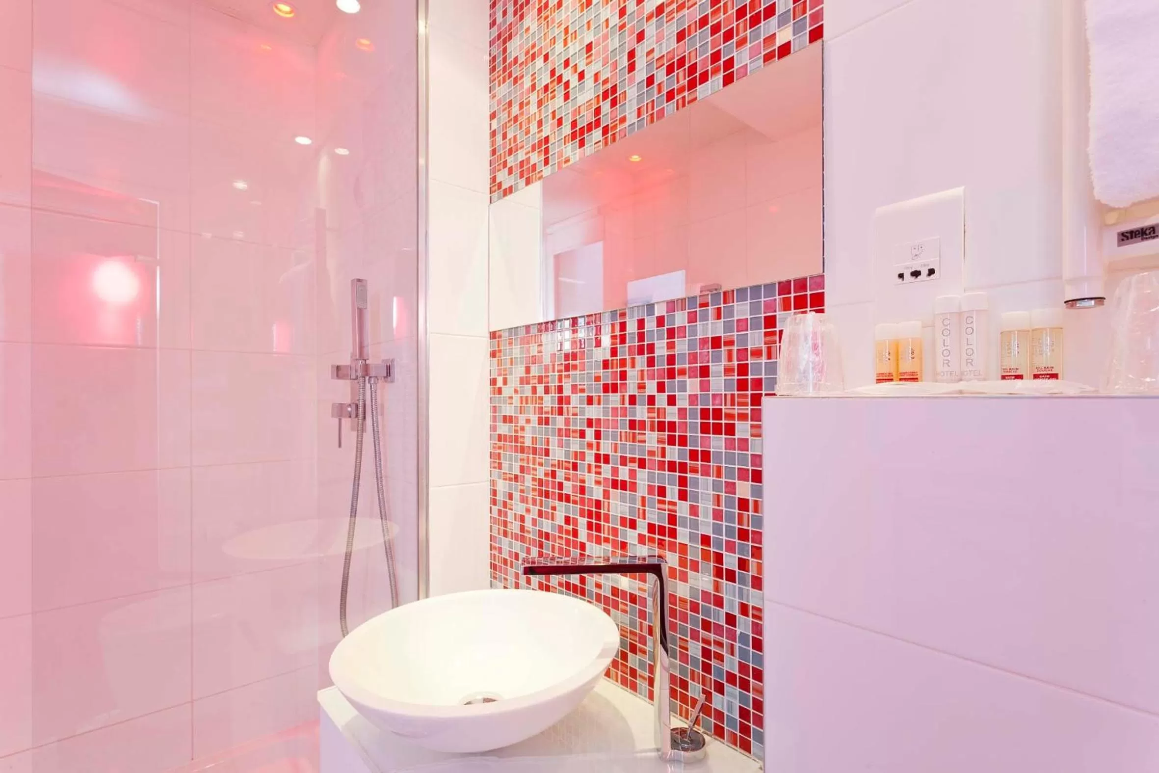 Bathroom in Color Design Hotel