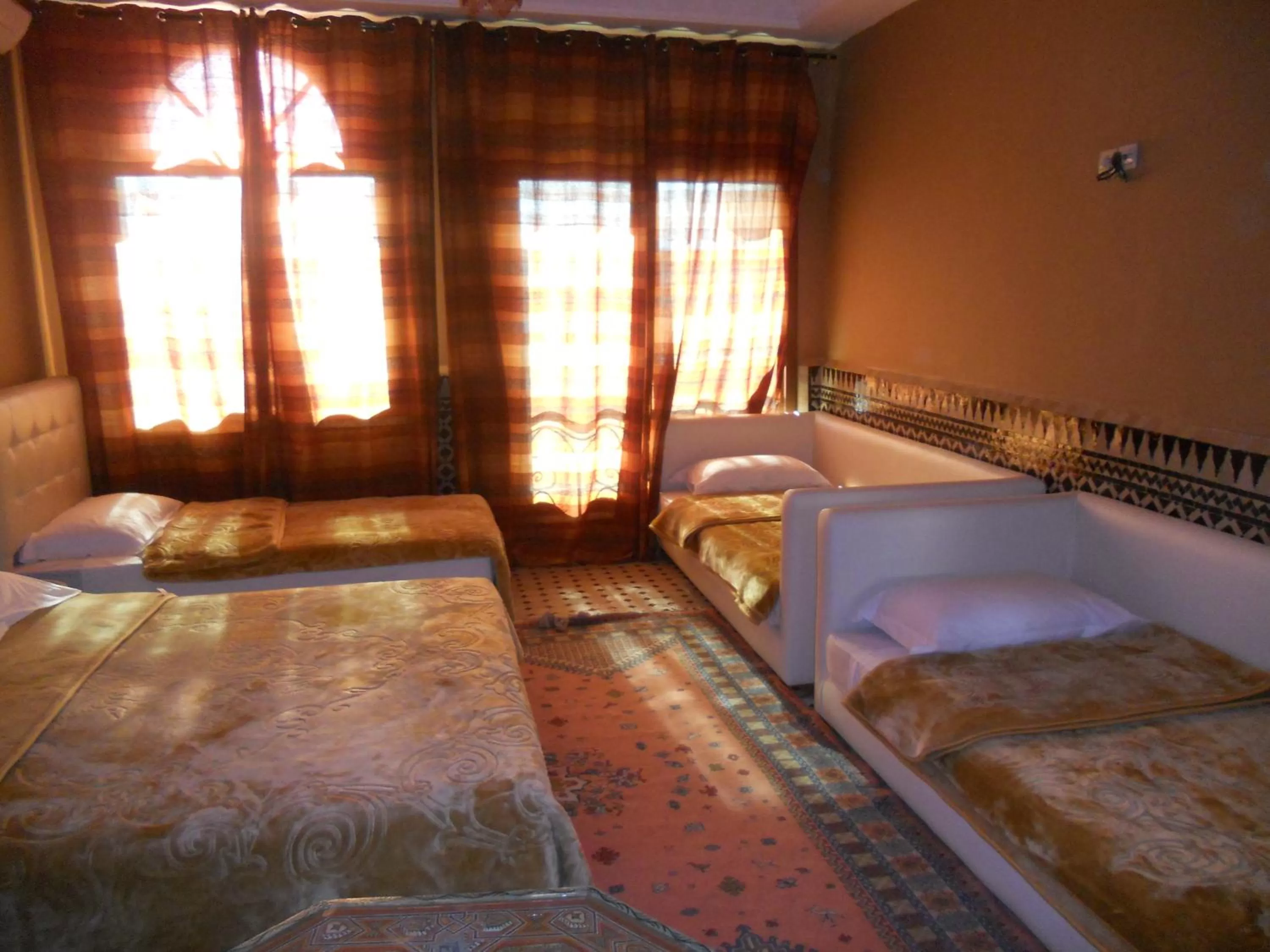 Bed in Riad Passiflora