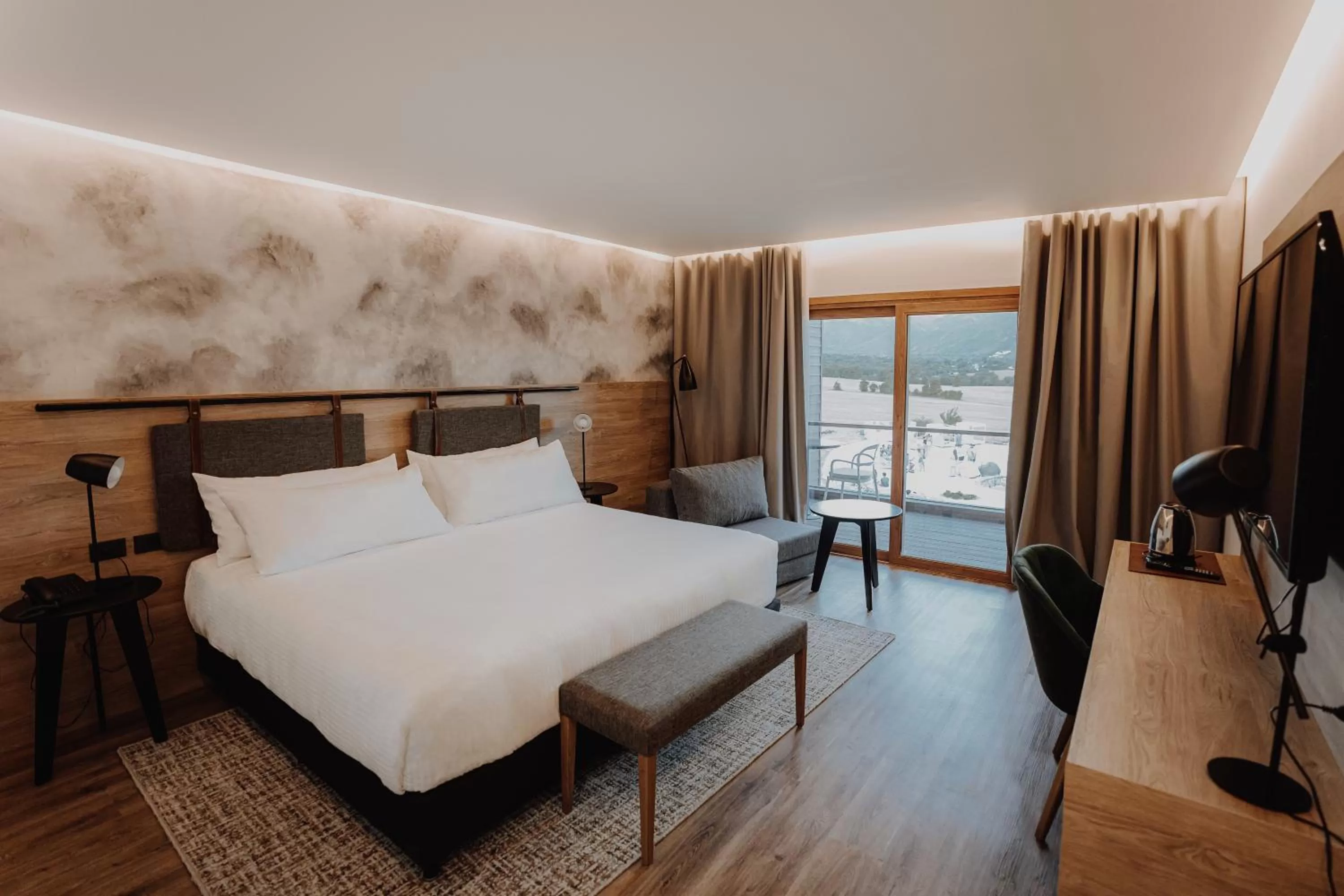 Bed in Böden Hotel & Spa, AKEN SOUL