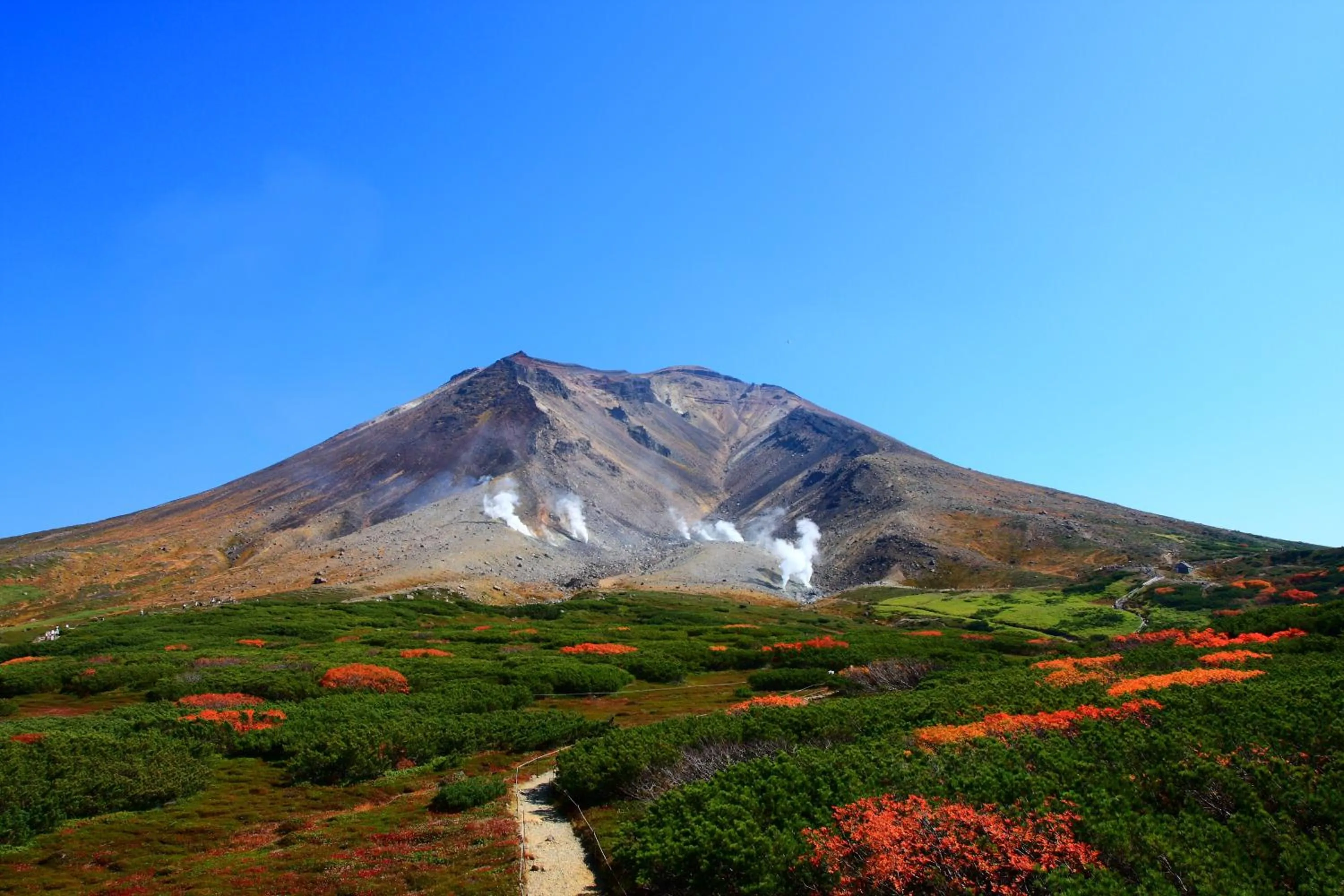 Natural landscape in Higashikawa Asahidake Onsen Hotel Bear Monte