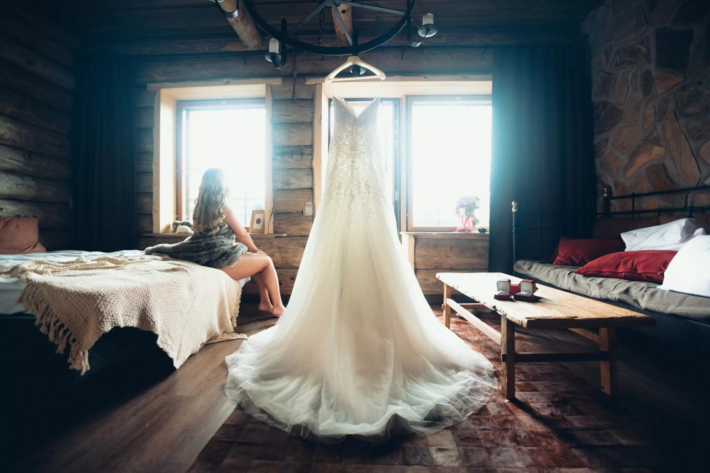 Photo of the whole room, Bed in Hotel & Spa Resort Järvisydän