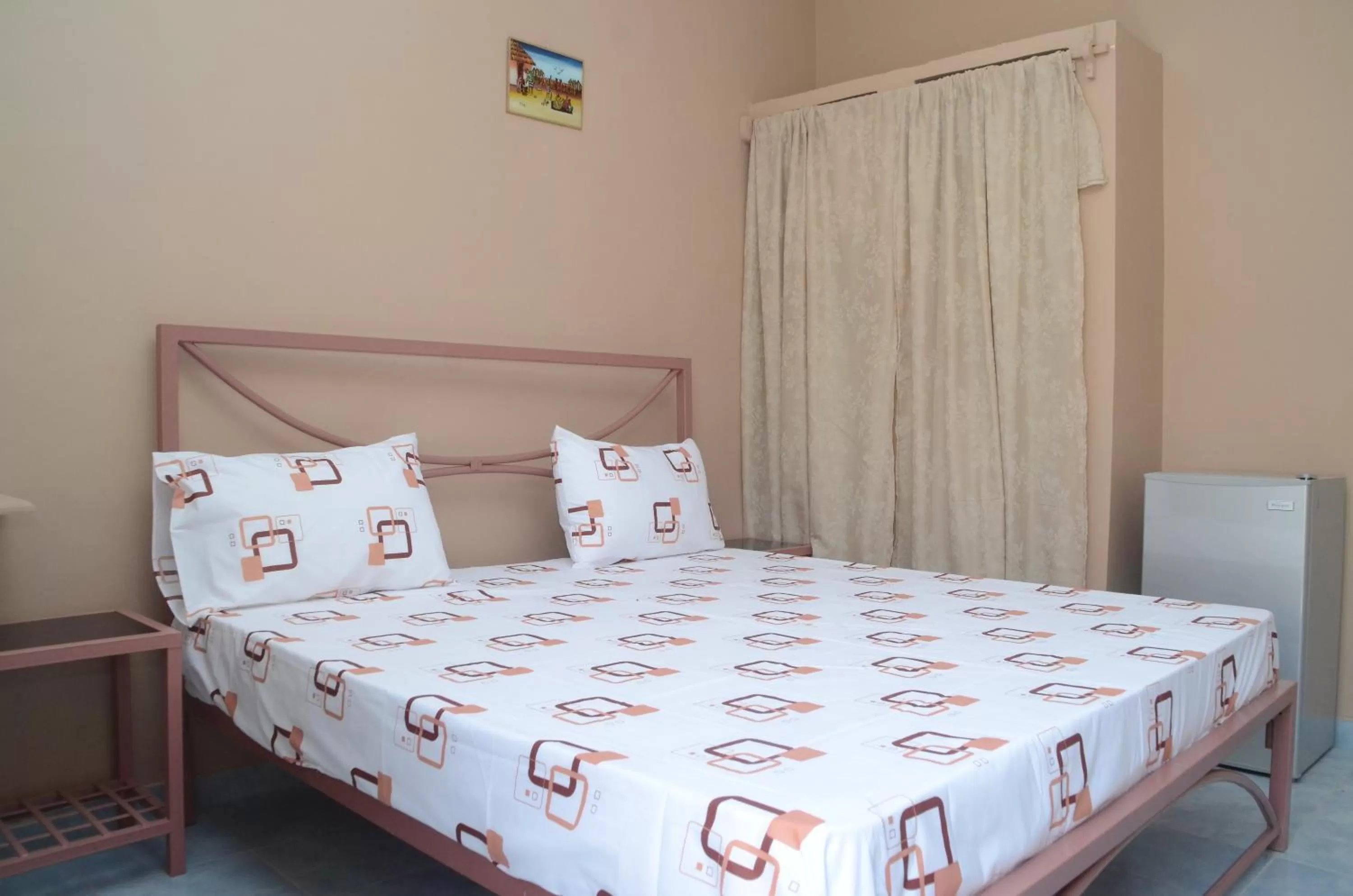 Bed in Hotel La Perle