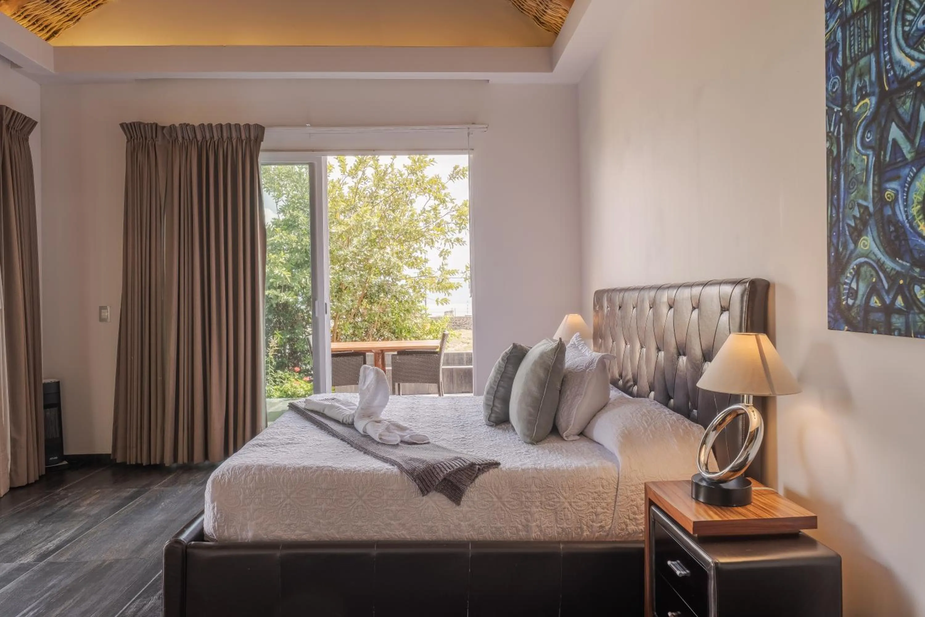 Bed in Nimue Marina Residence