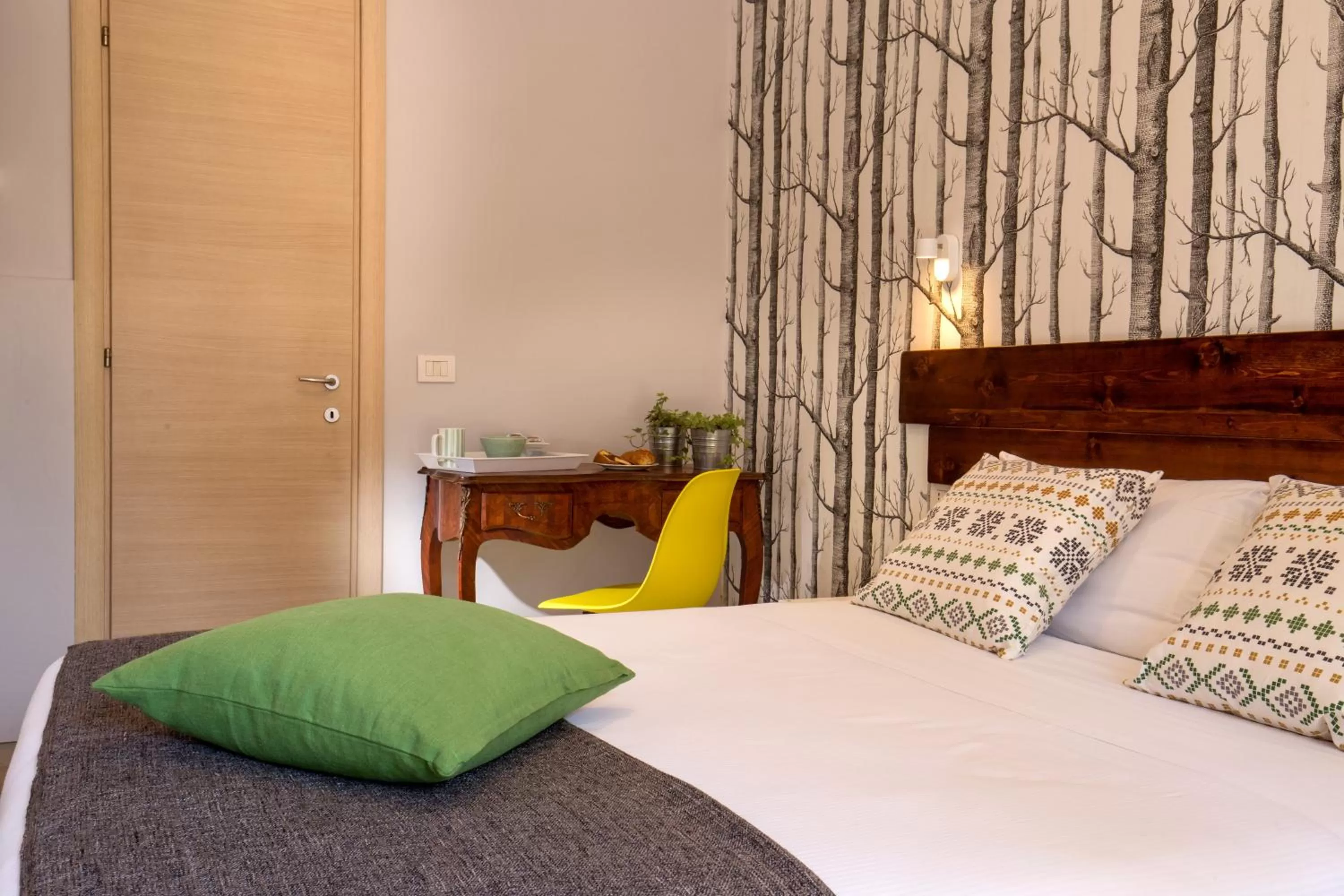 Decorative detail, Bed in Urban Garden Hotel