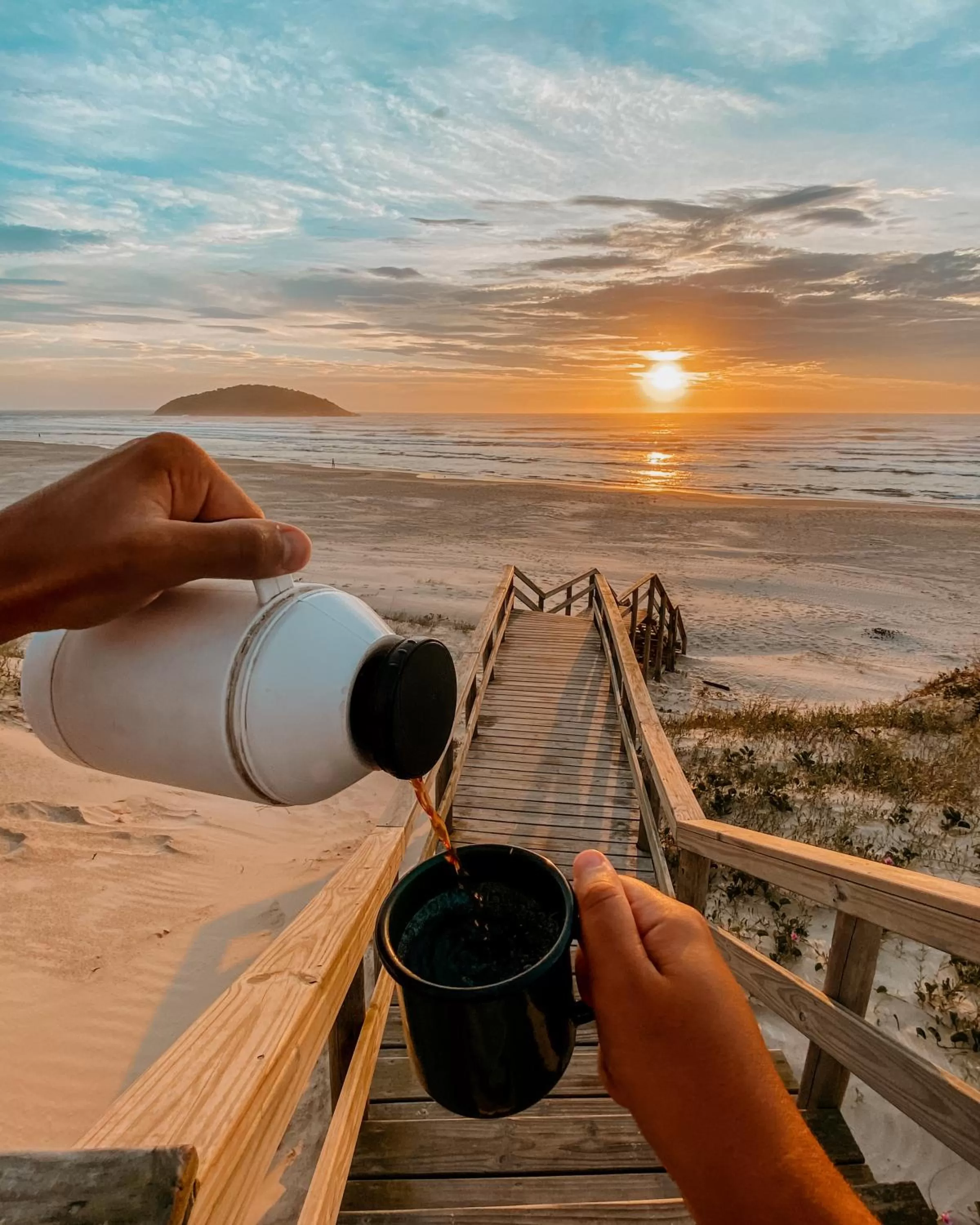 Beach in Pousada Chaday