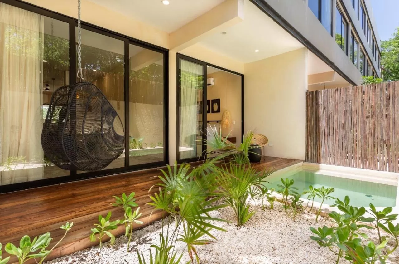 Pool view, Swimming Pool in Kuukum Tulum Hotel